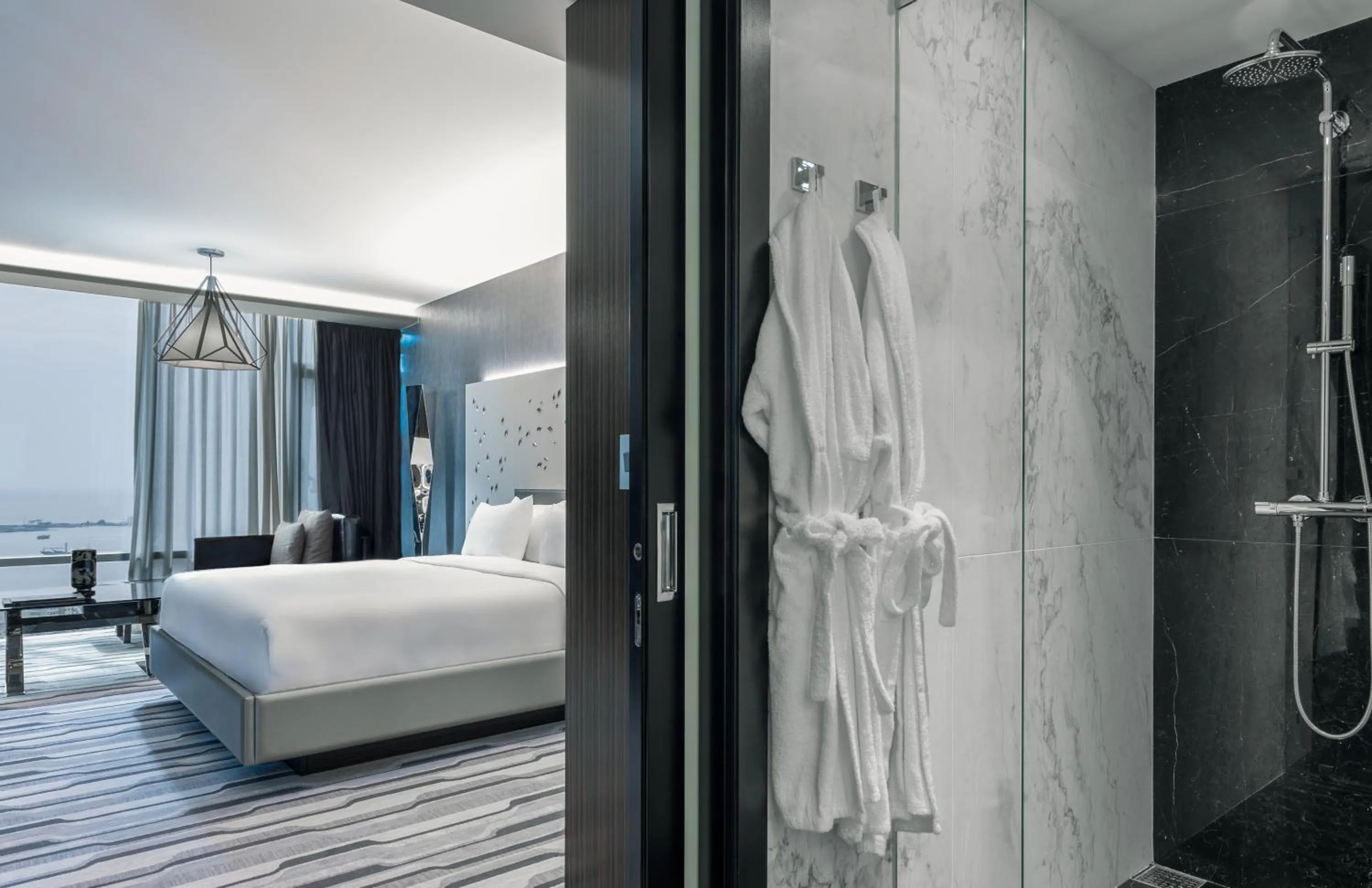 Bathroom, Bed in InterContinental Luanda Miramar by IHG