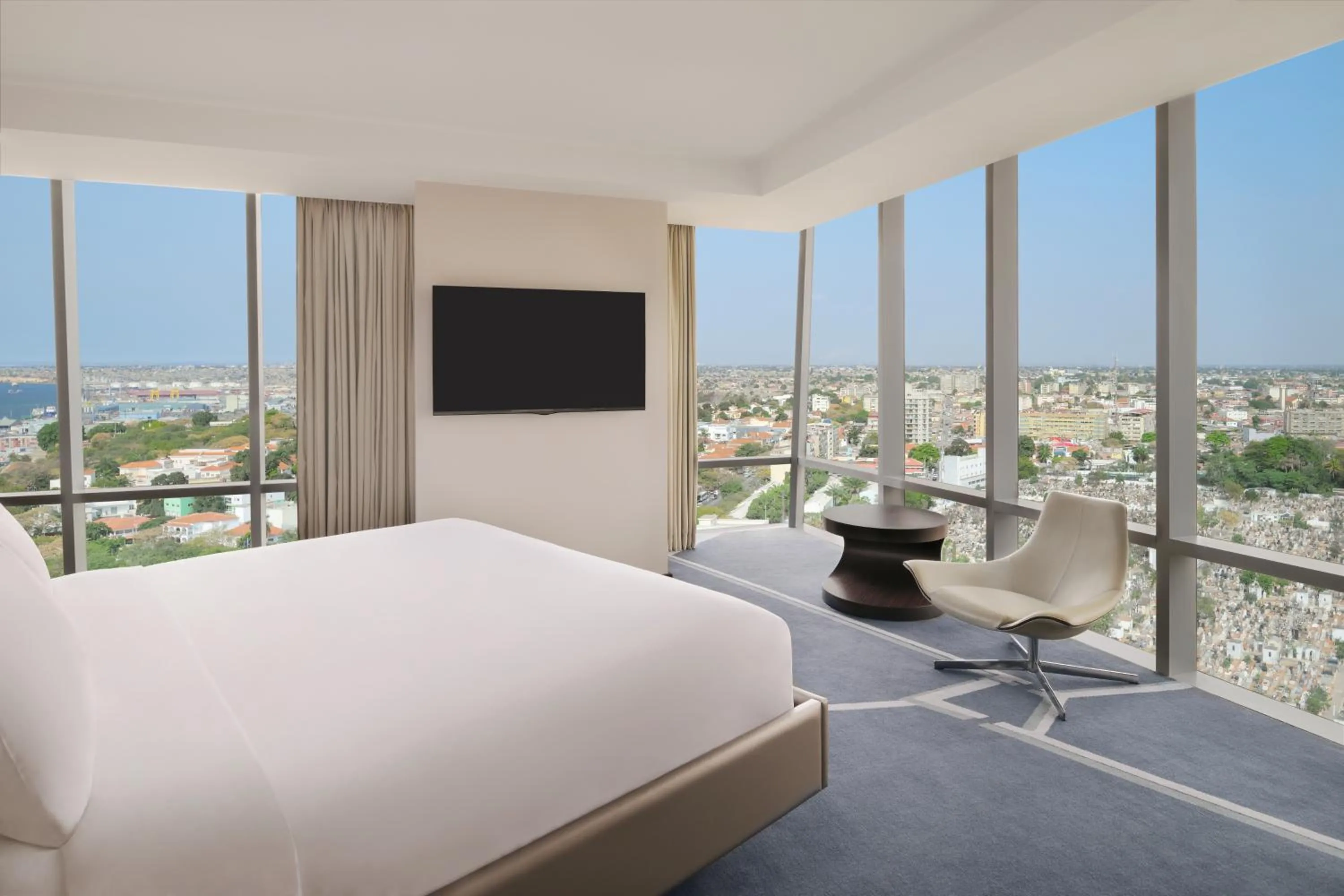Bedroom in InterContinental Luanda Miramar by IHG