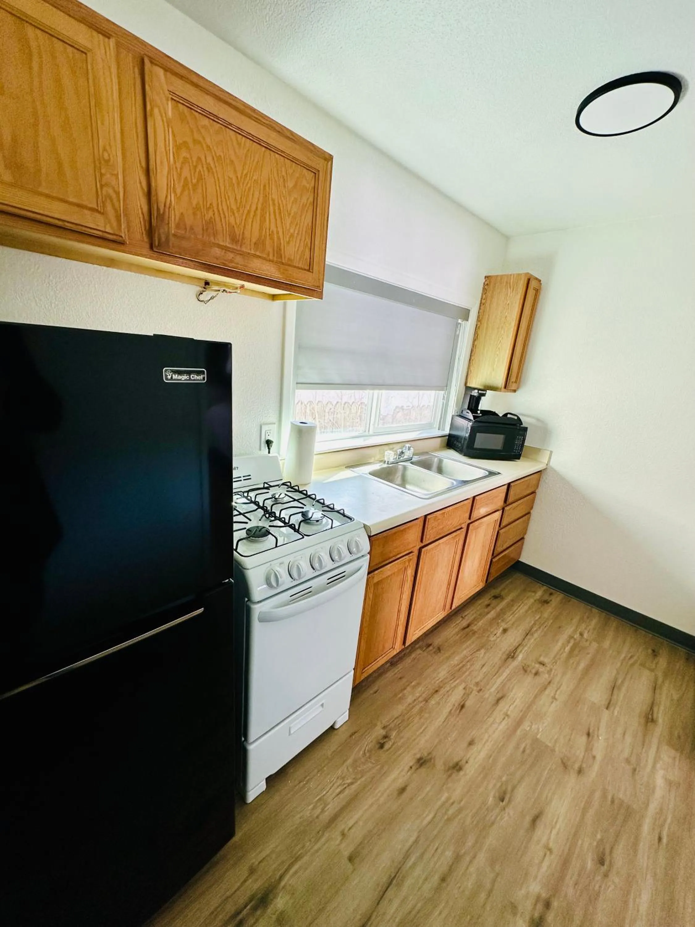 kitchen in Wapiti Lodge