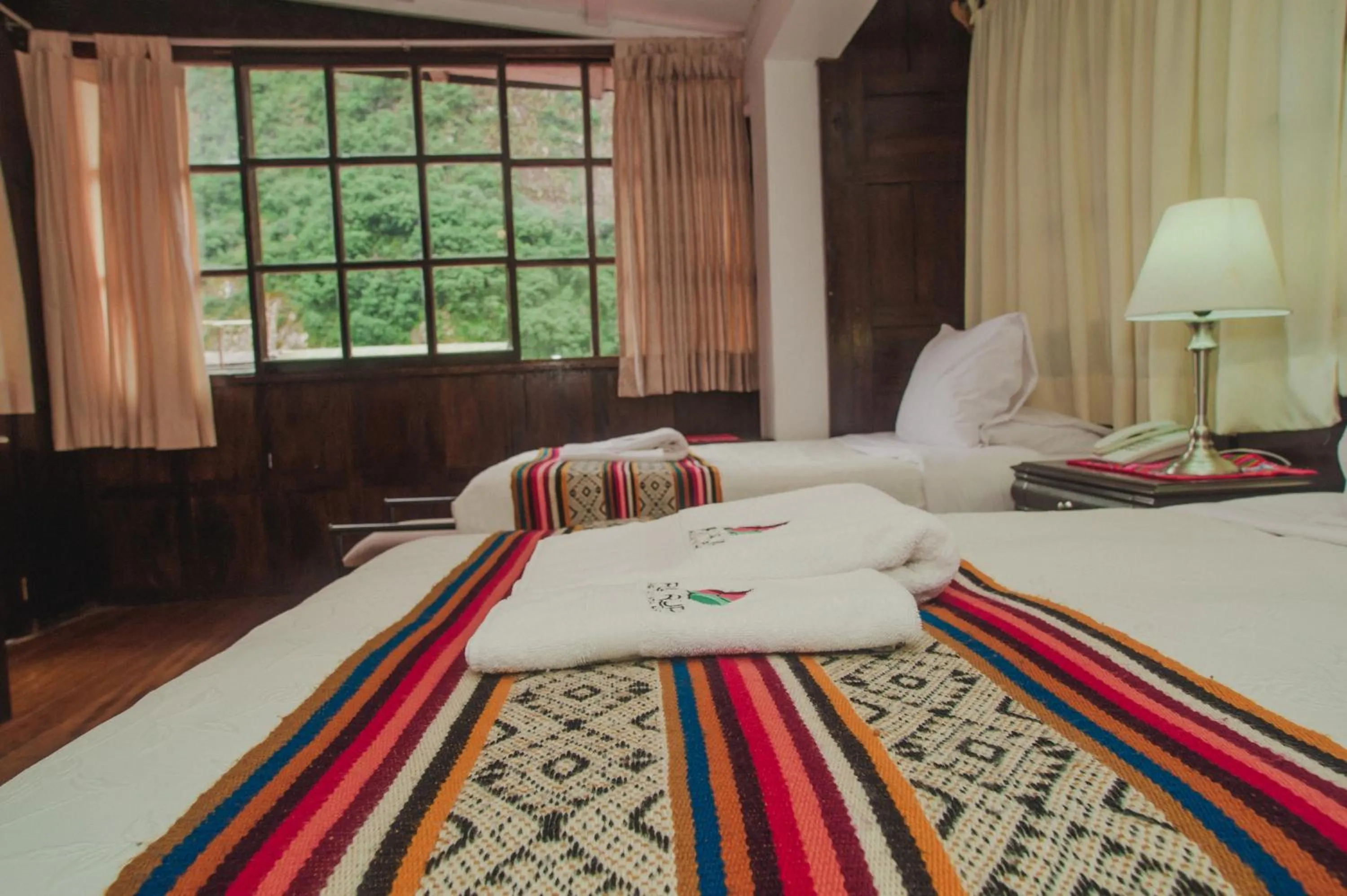 Bed in Rupa Rupa High Jungle Eco B&B