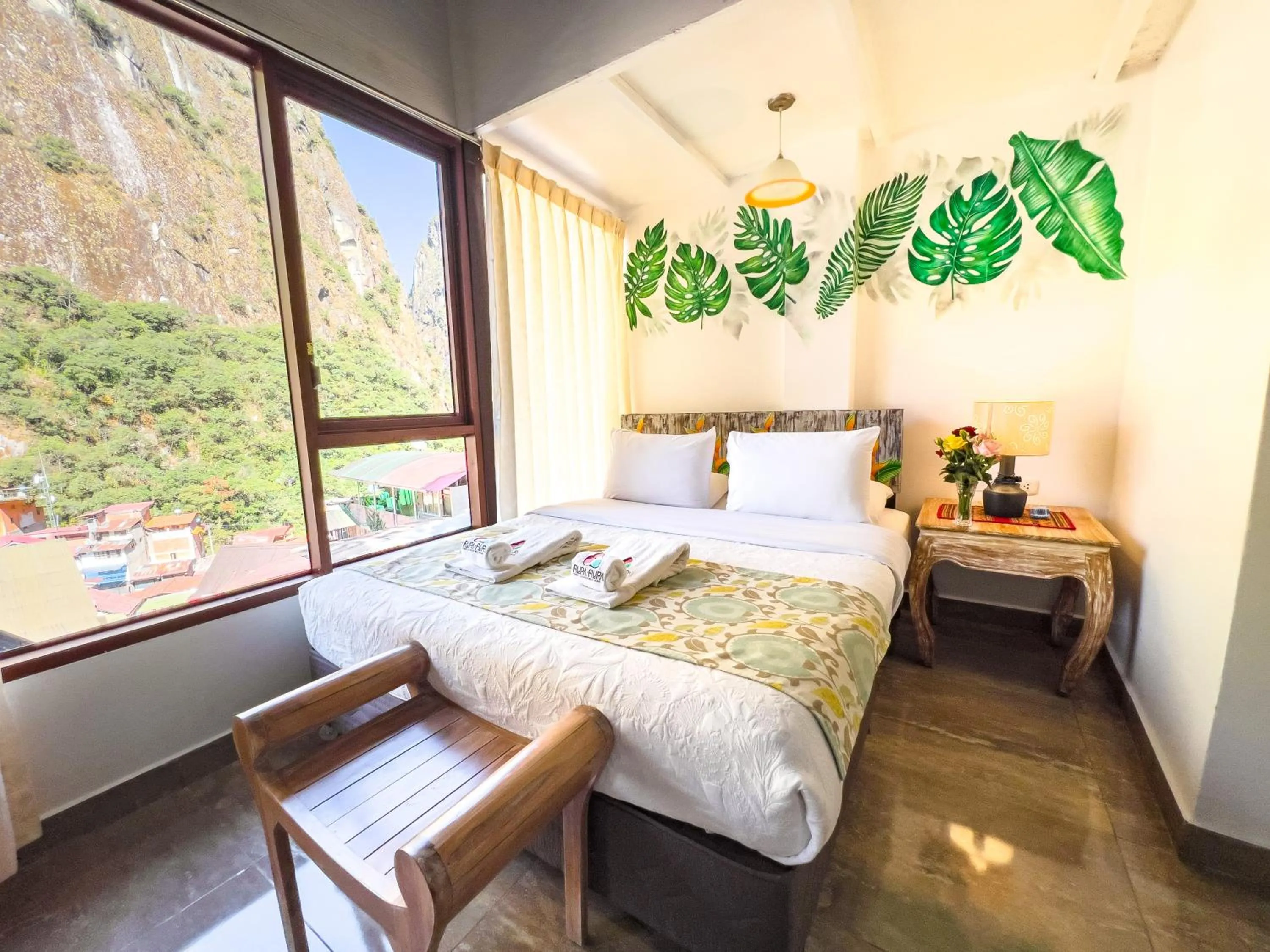 Bed in Rupa Rupa High Jungle Eco B&B