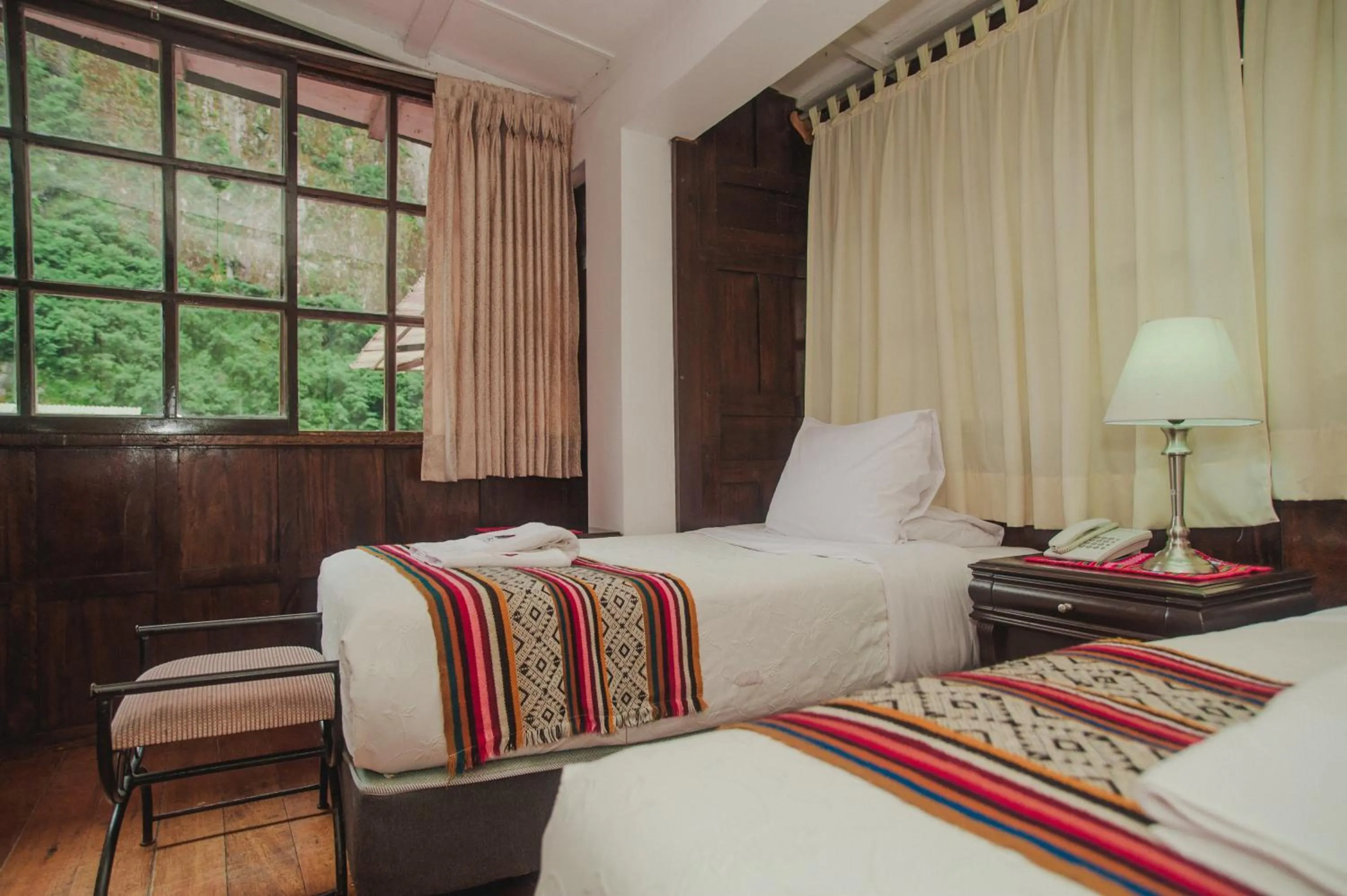 Bed in Rupa Rupa High Jungle Eco B&B