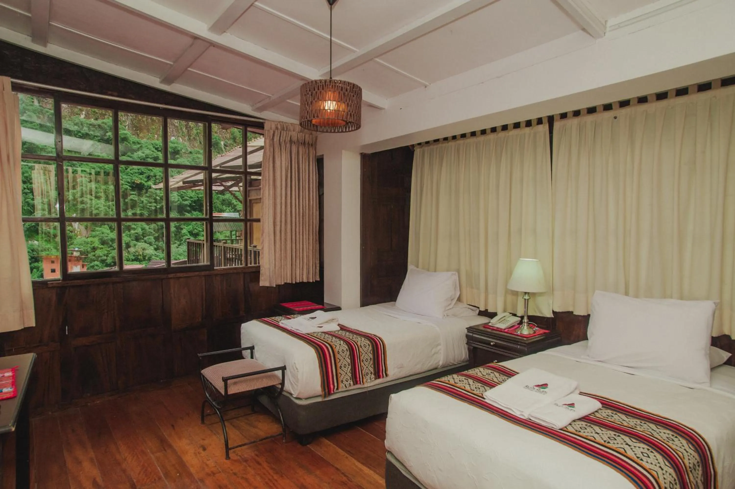Bed in Rupa Rupa High Jungle Eco B&B