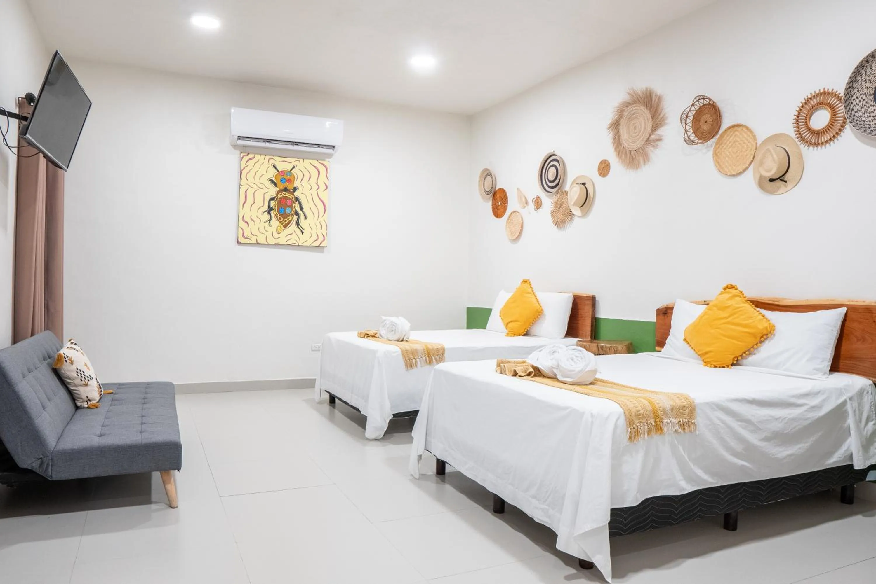 Photo of the whole room, Bed in Hotel Makech