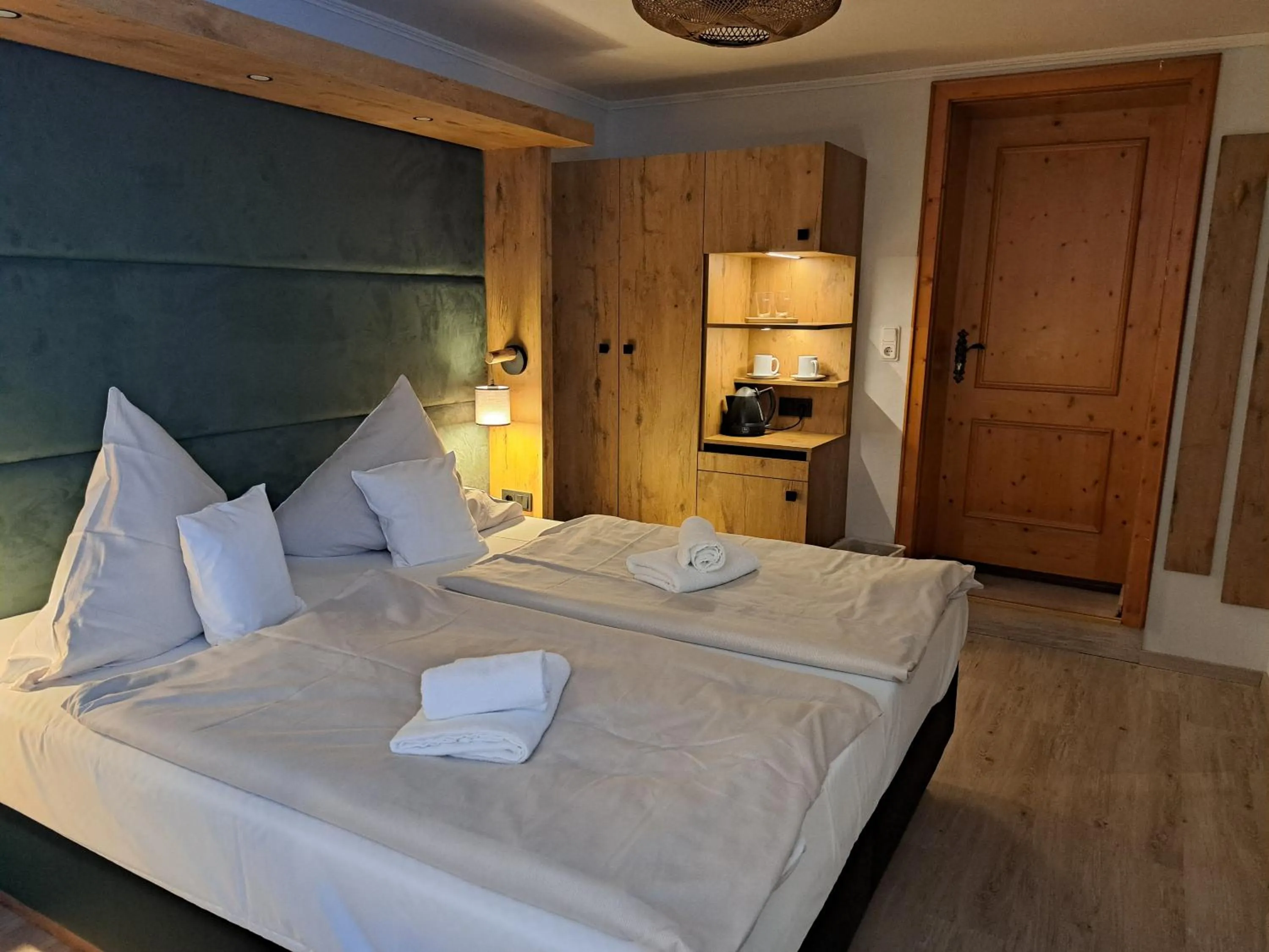 Bed in Hotel Wernerwald