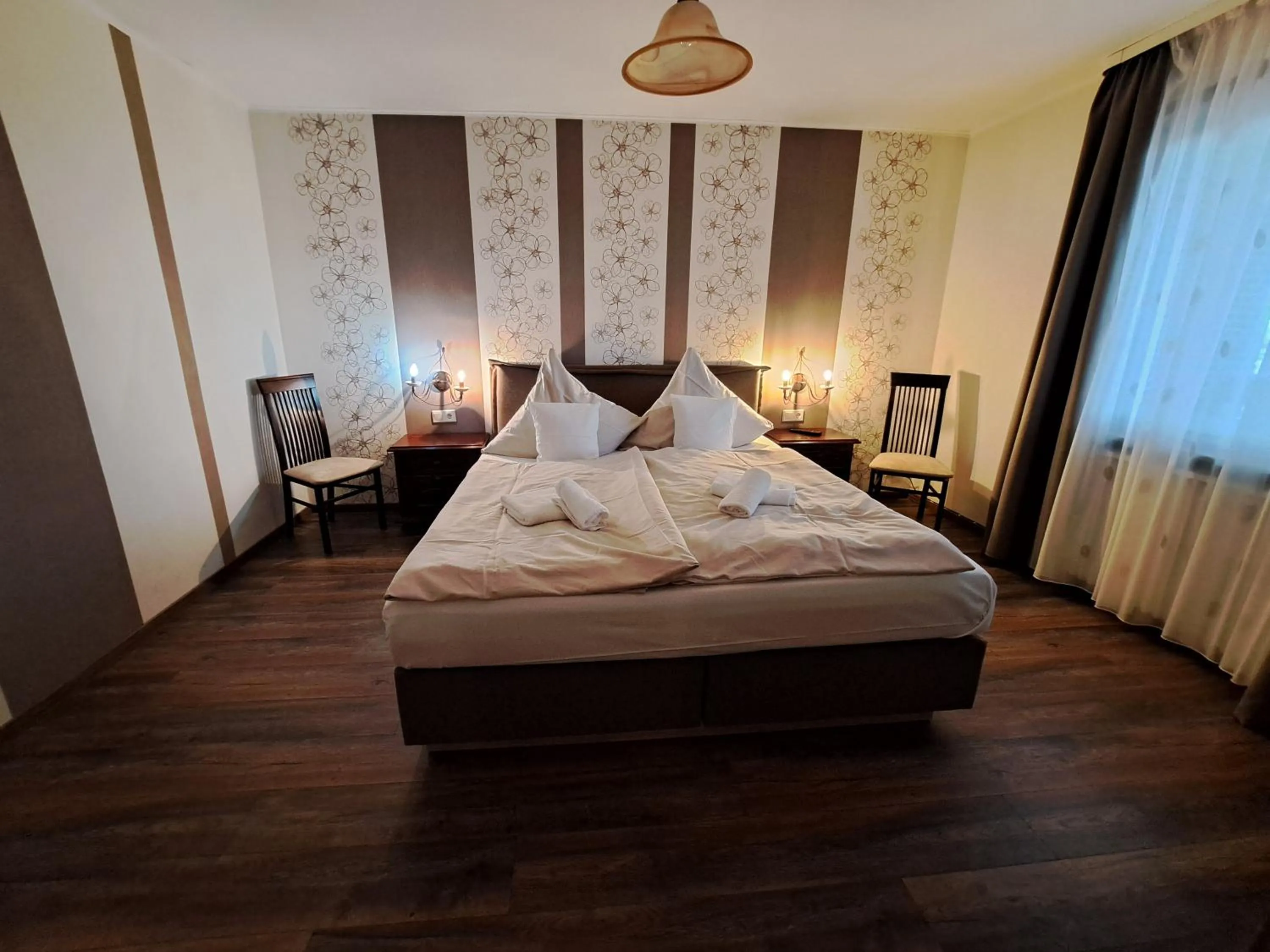 Bed in Hotel Wernerwald