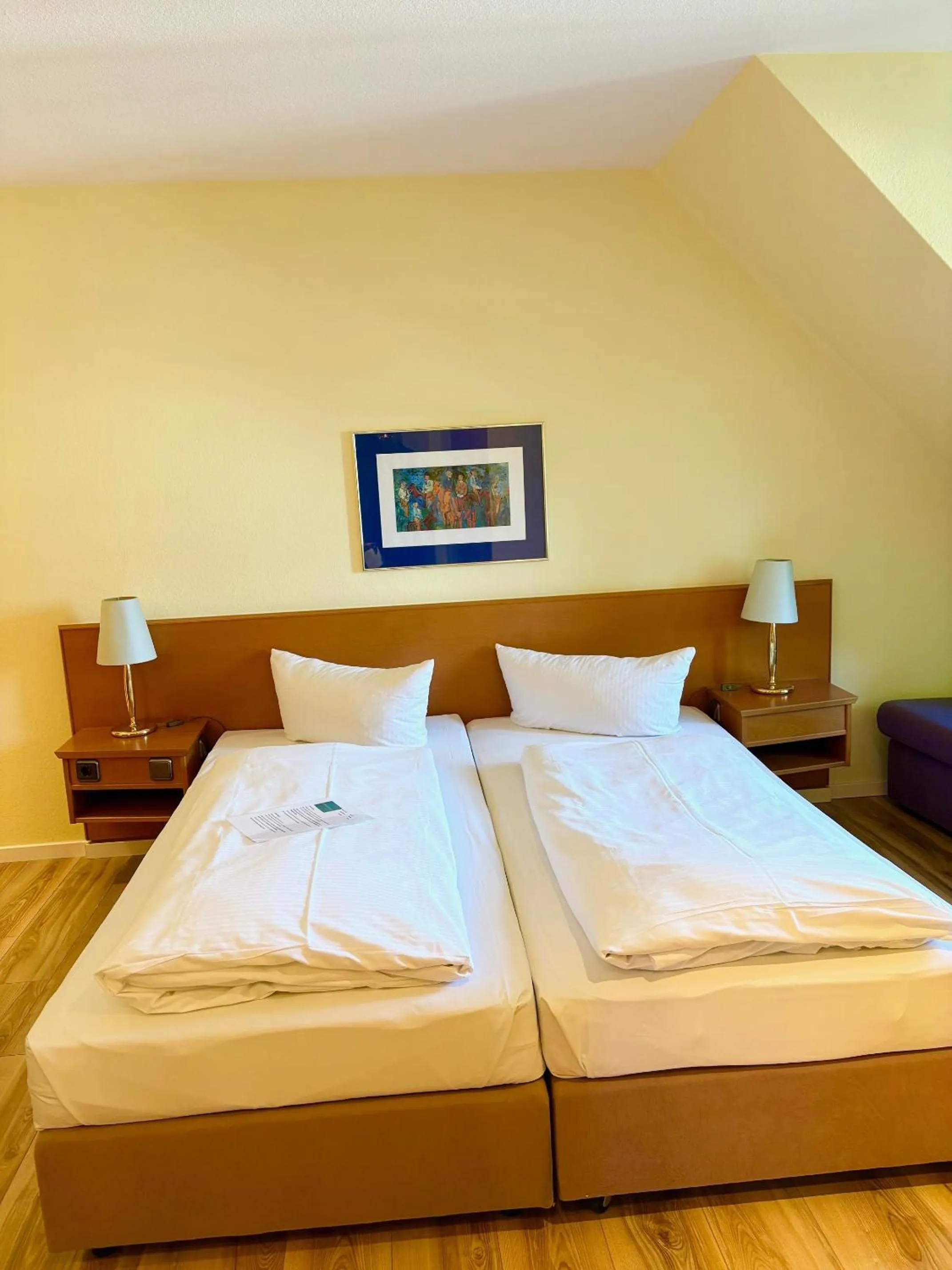 Bed in eXo Hotel Franka Bamberg - by NeVo Hotels