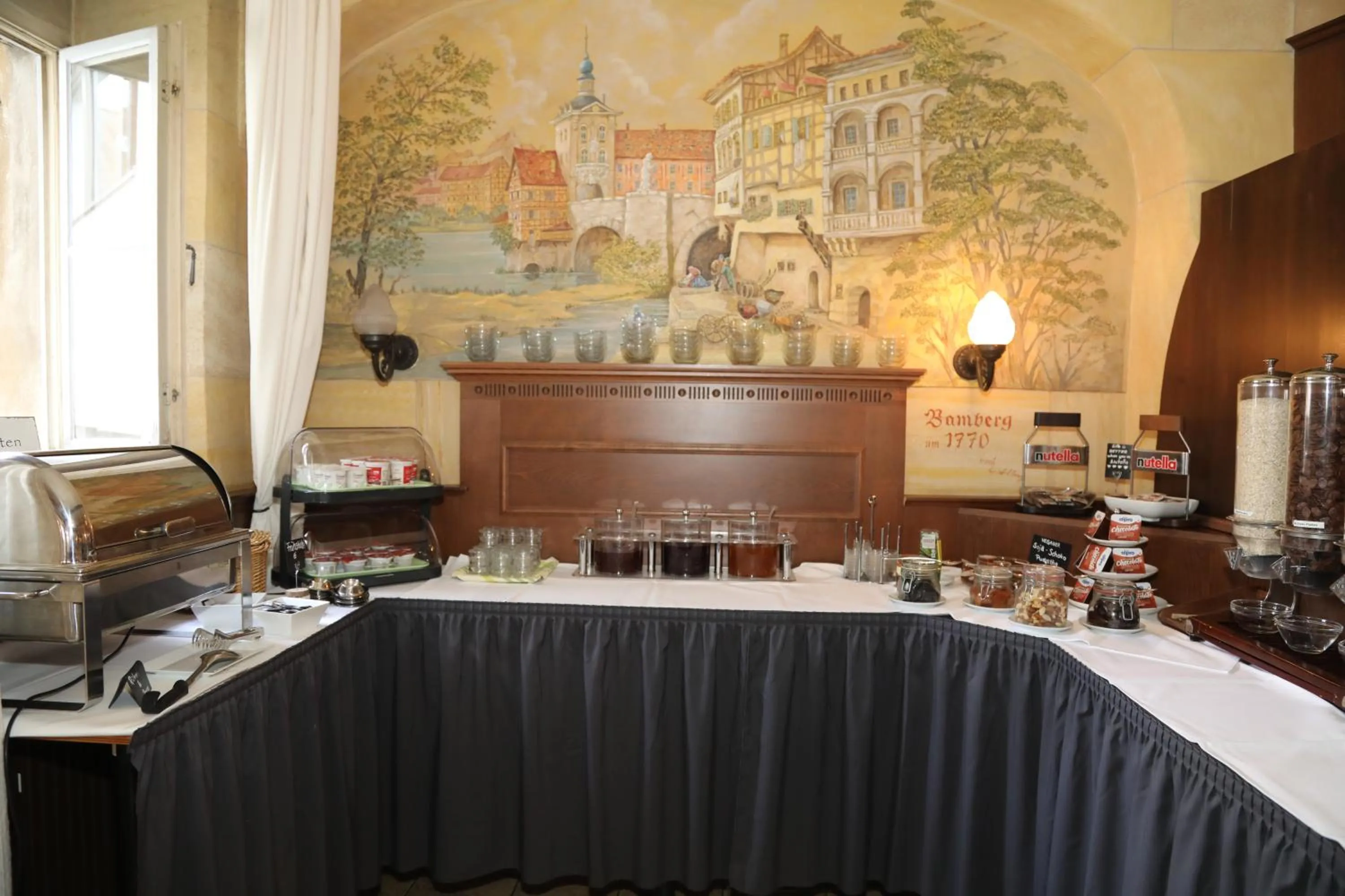 Buffet breakfast in Hotel Goldener Adler Garni