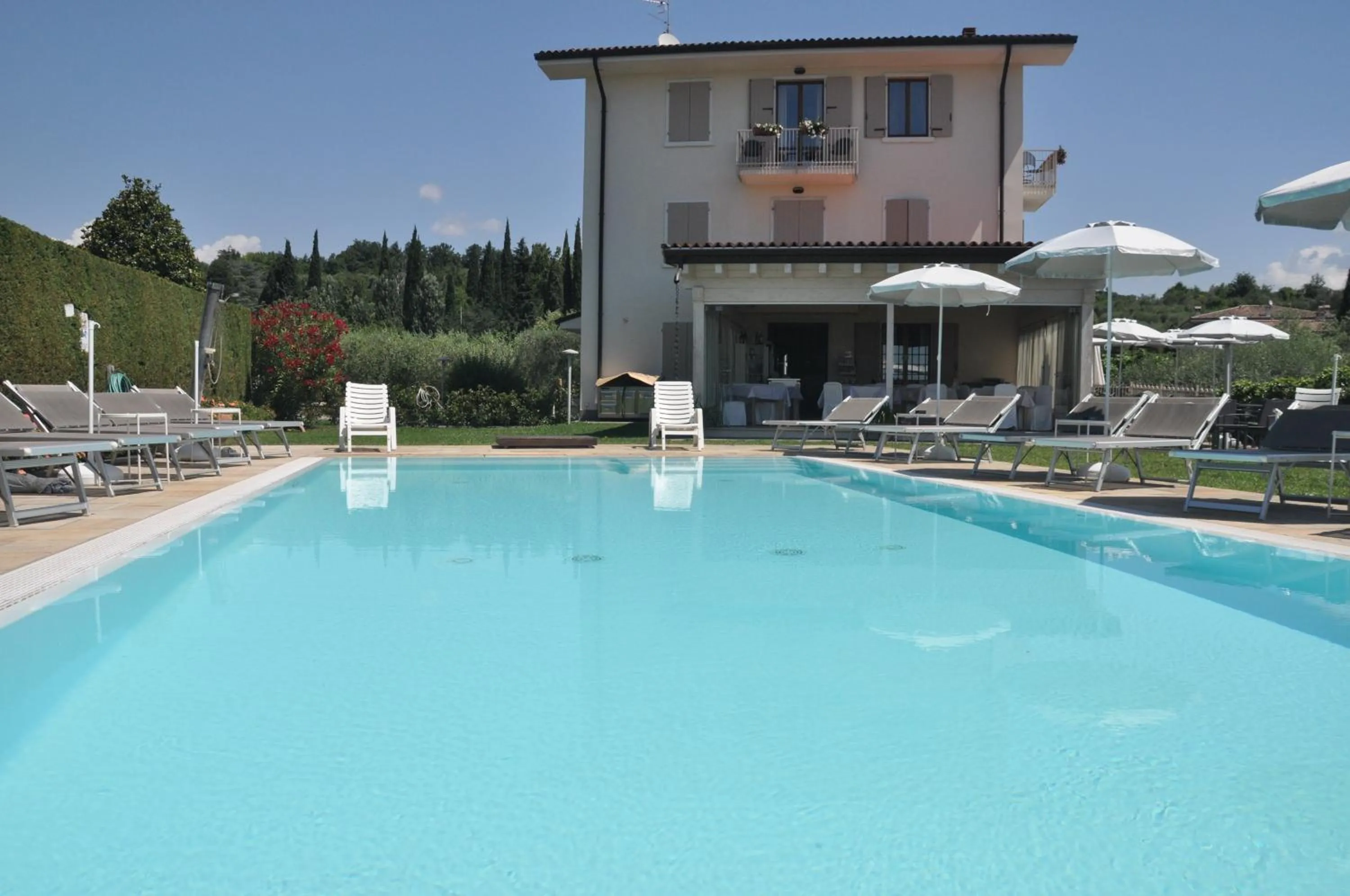 Swimming pool in Hotel Valbella
