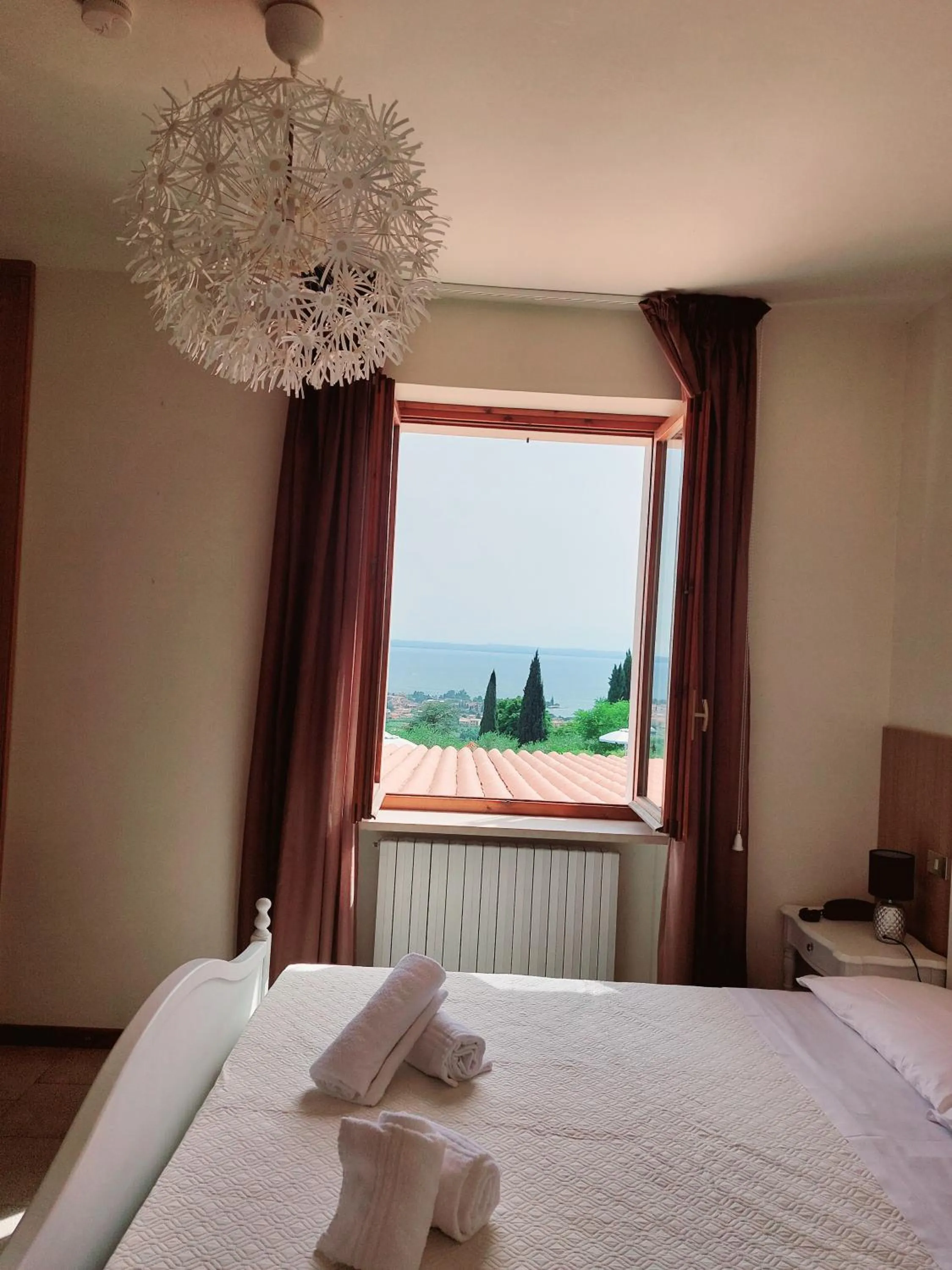 Garden view in Hotel Valbella