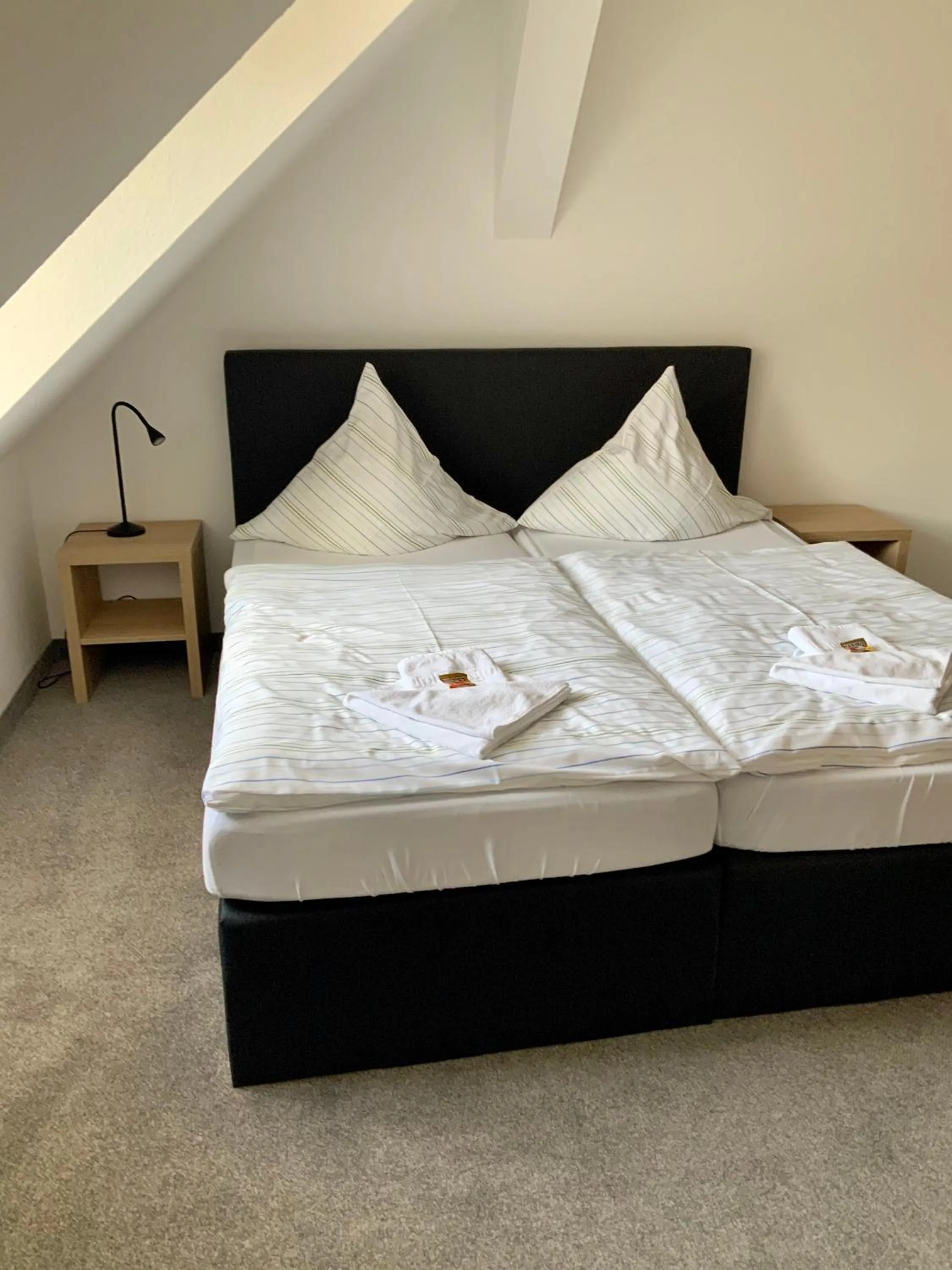 Bed in Bluhm's Hotel & Restaurant am Markt