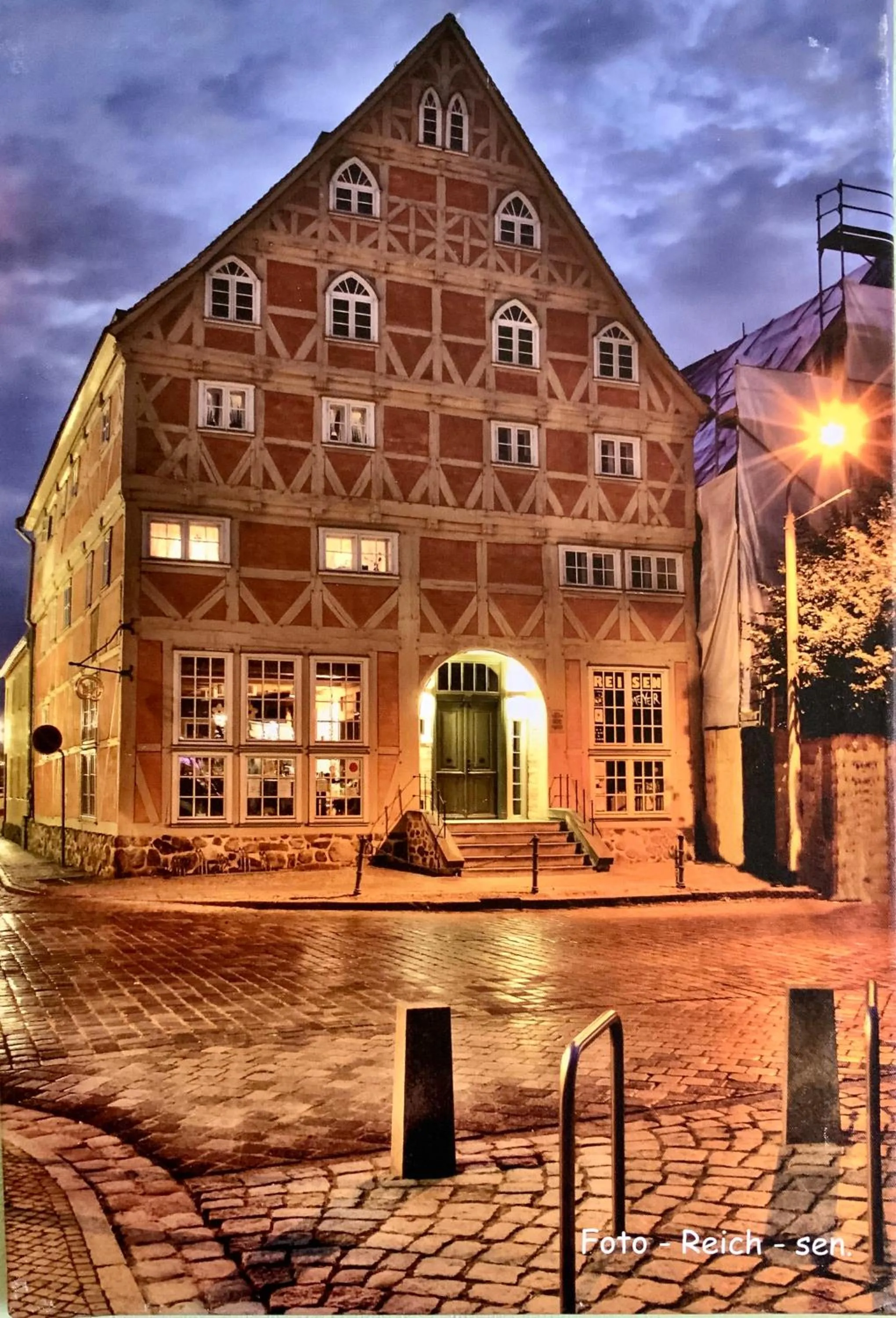 Sunset in Bluhm's Hotel & Restaurant am Markt