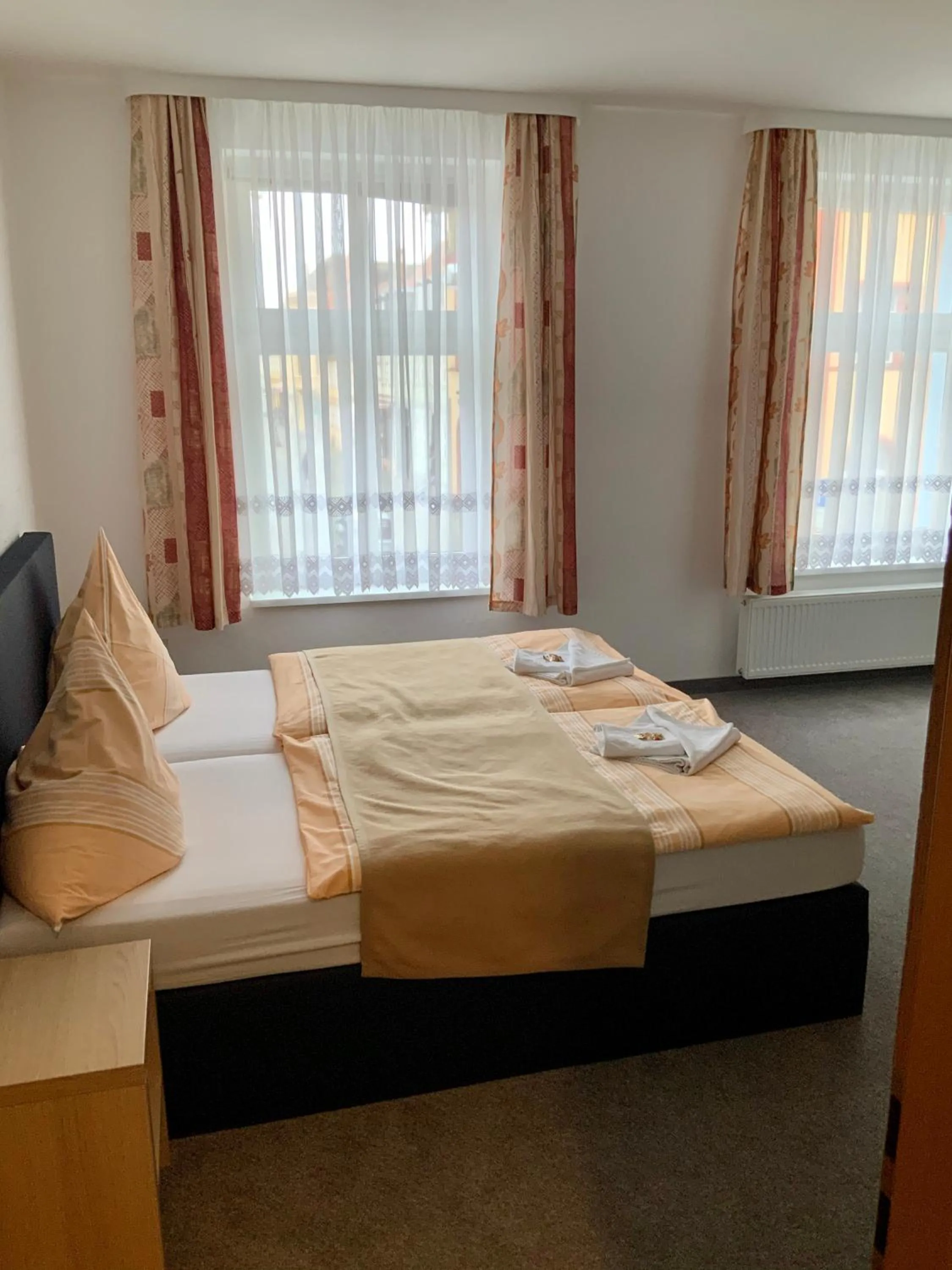 Bed in Bluhm's Hotel & Restaurant am Markt