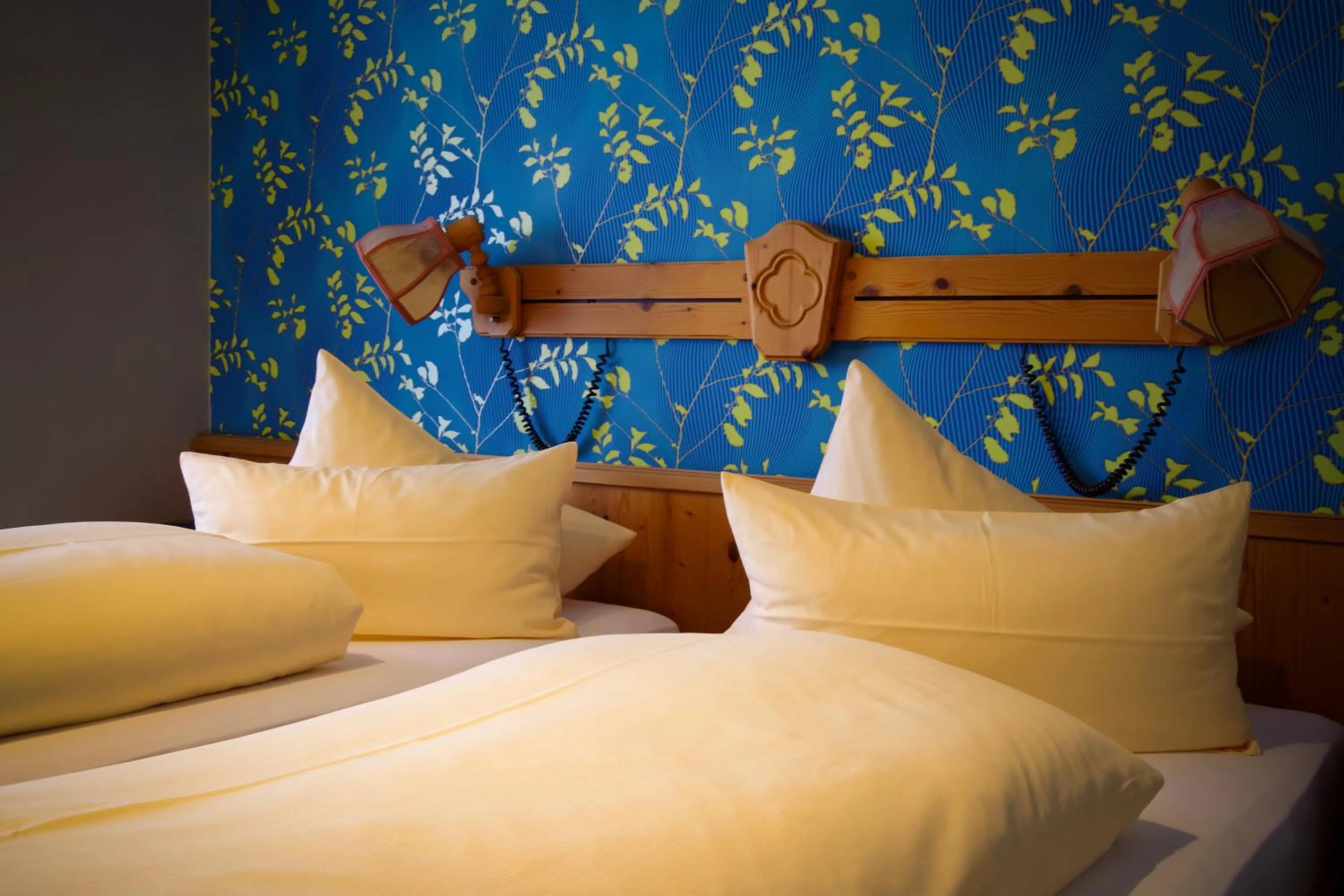 Photo of the whole room, Bed in Hotel Odenwaldblick