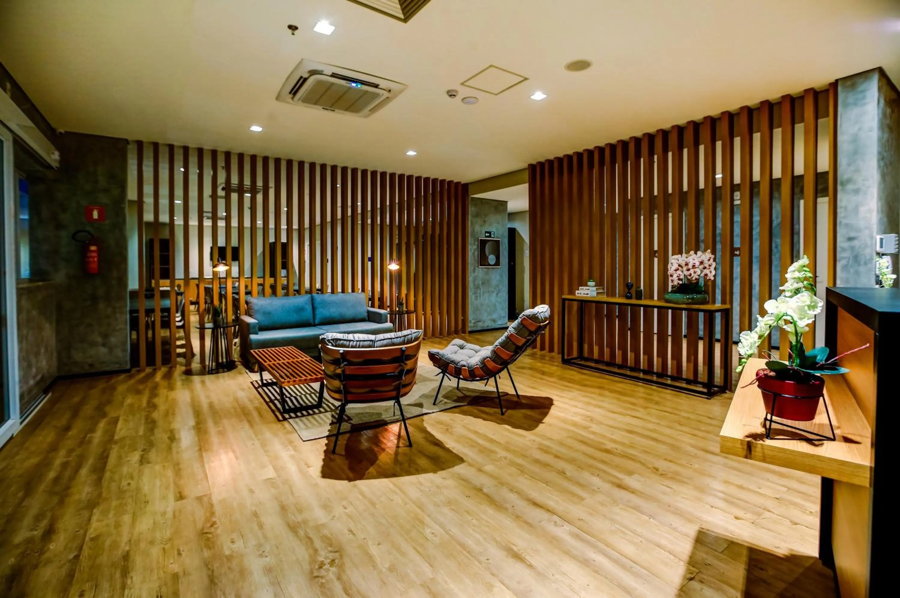 Lobby or reception in Transamerica Fit Sorriso