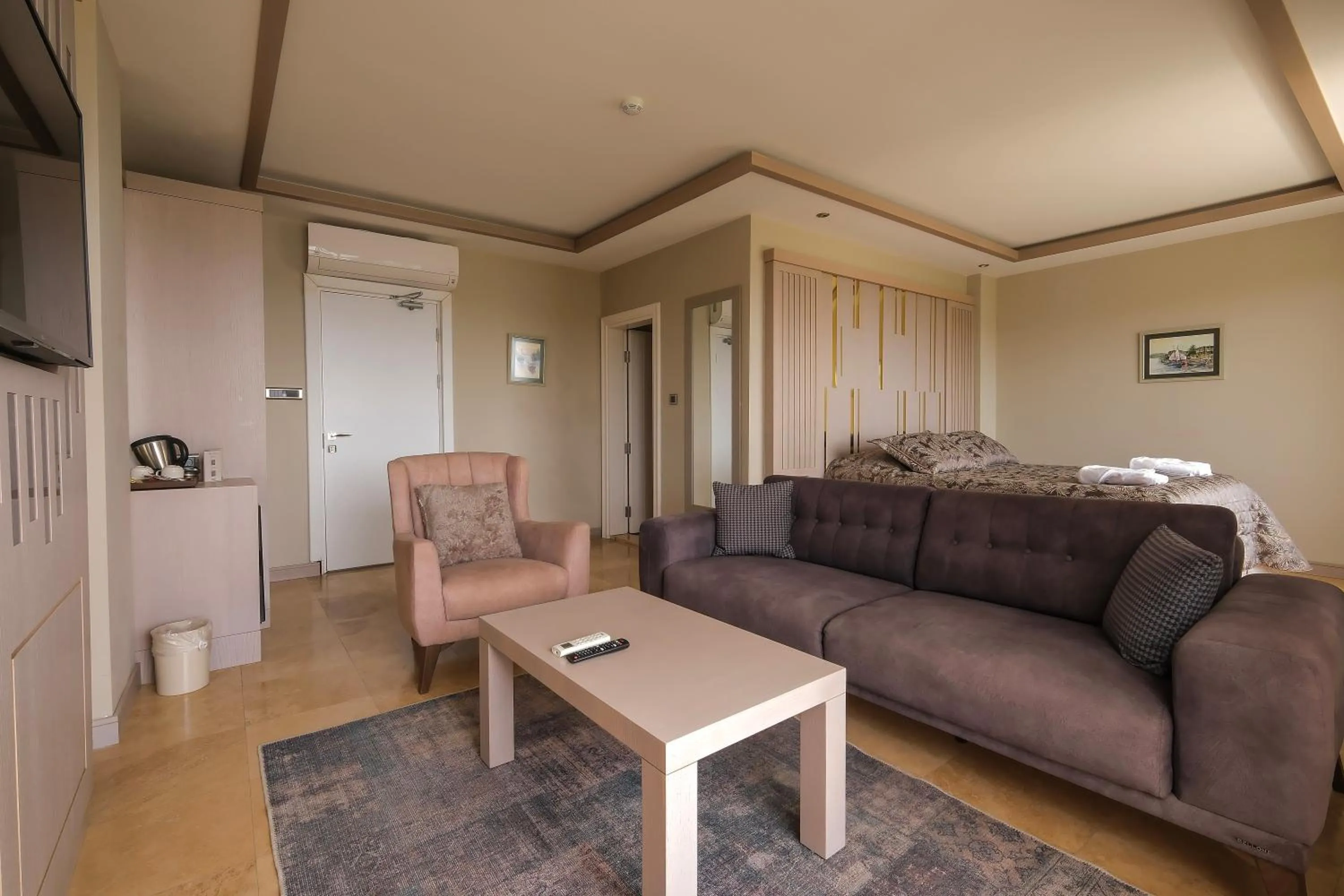 Living room in Roas Hotel Bodrum - City Center