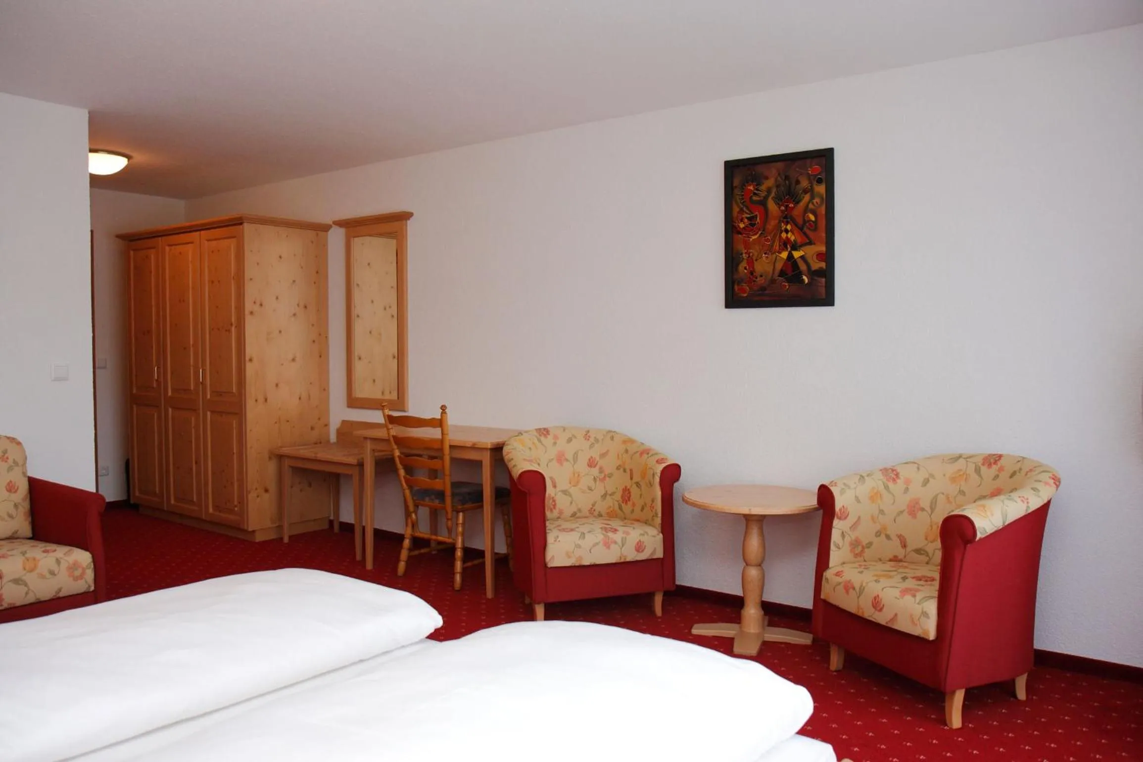 Photo of the whole room, Bed in Parkhotel Waldlust