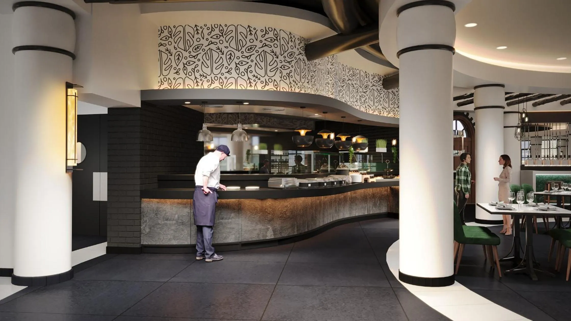 Restaurant/places to eat in Copthorne Lakeview Hotel Dubai, Green Community