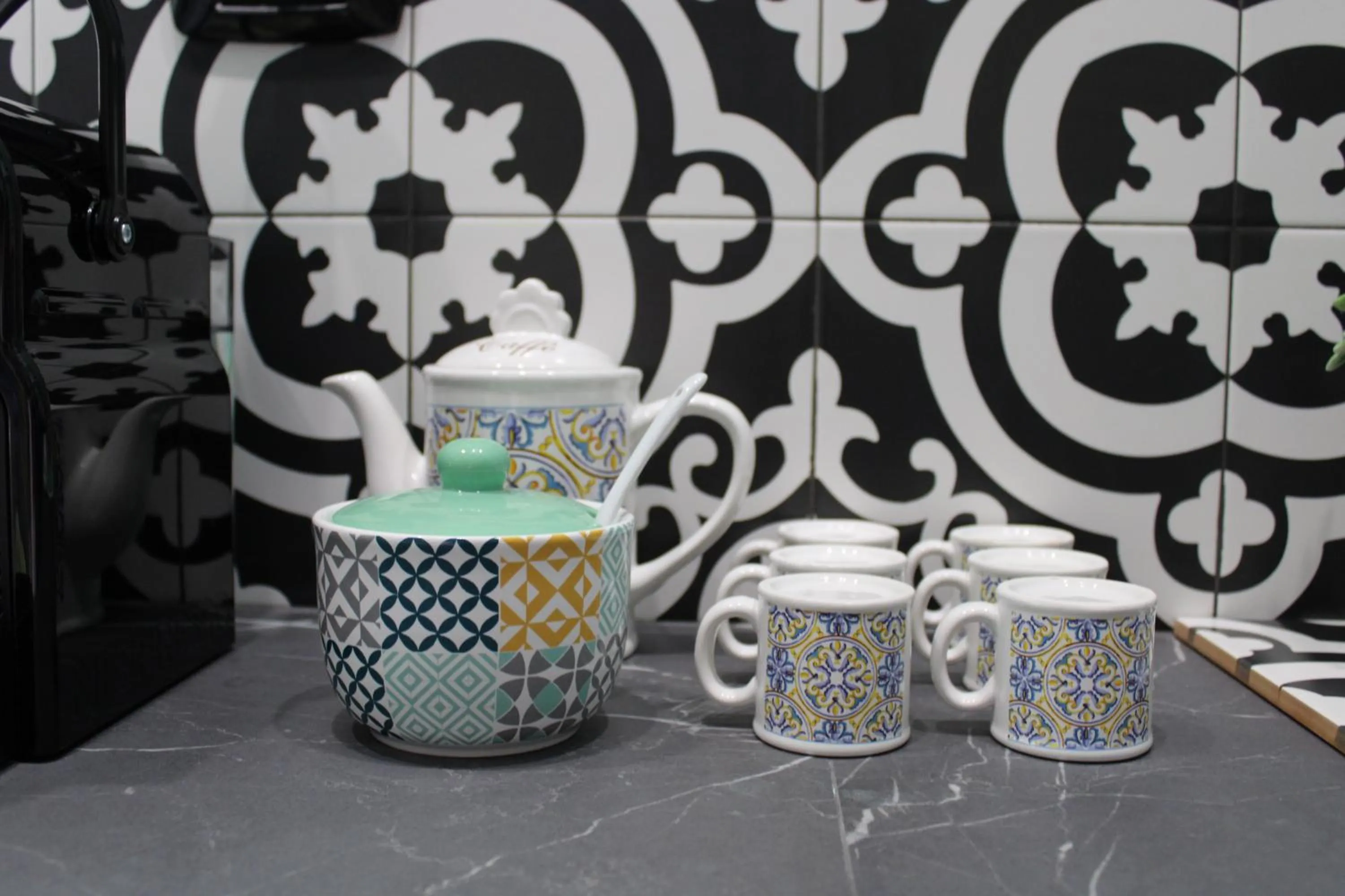 Coffee/tea facilities in i Giardini di Rita- Rooms & Garden Loft