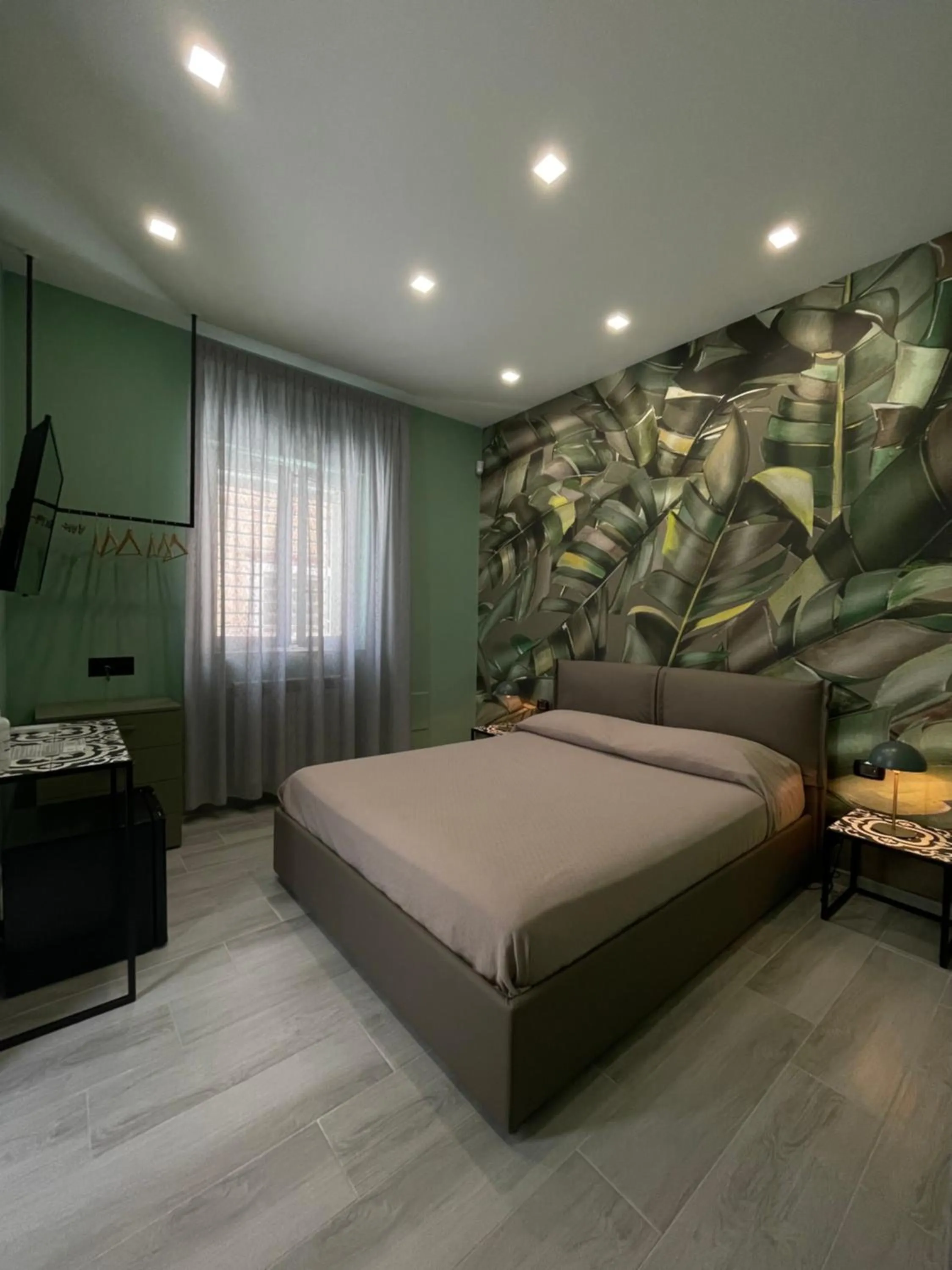 Bed in i Giardini di Rita- Rooms & Garden Loft
