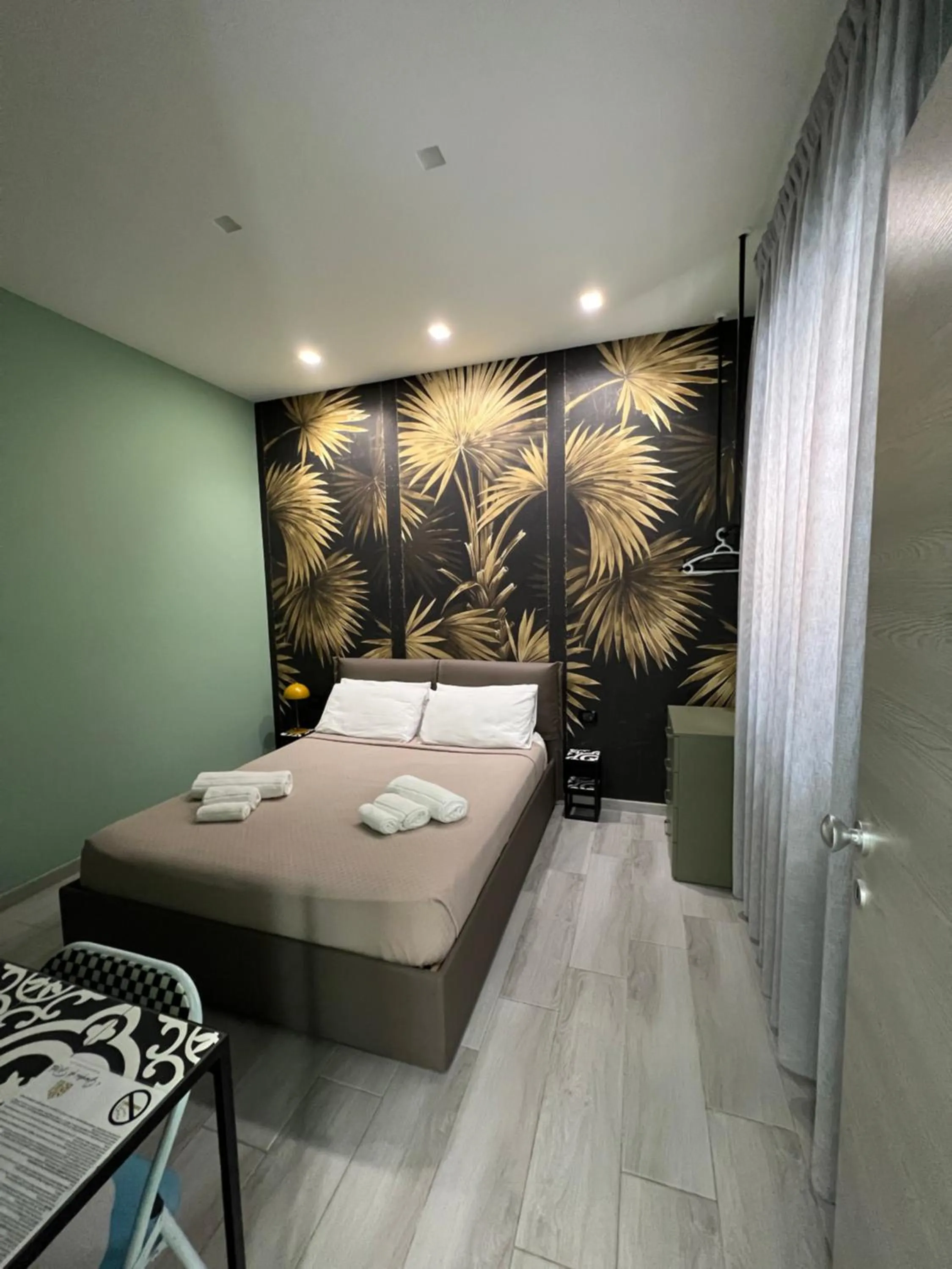 Bed in i Giardini di Rita- Rooms & Garden Loft