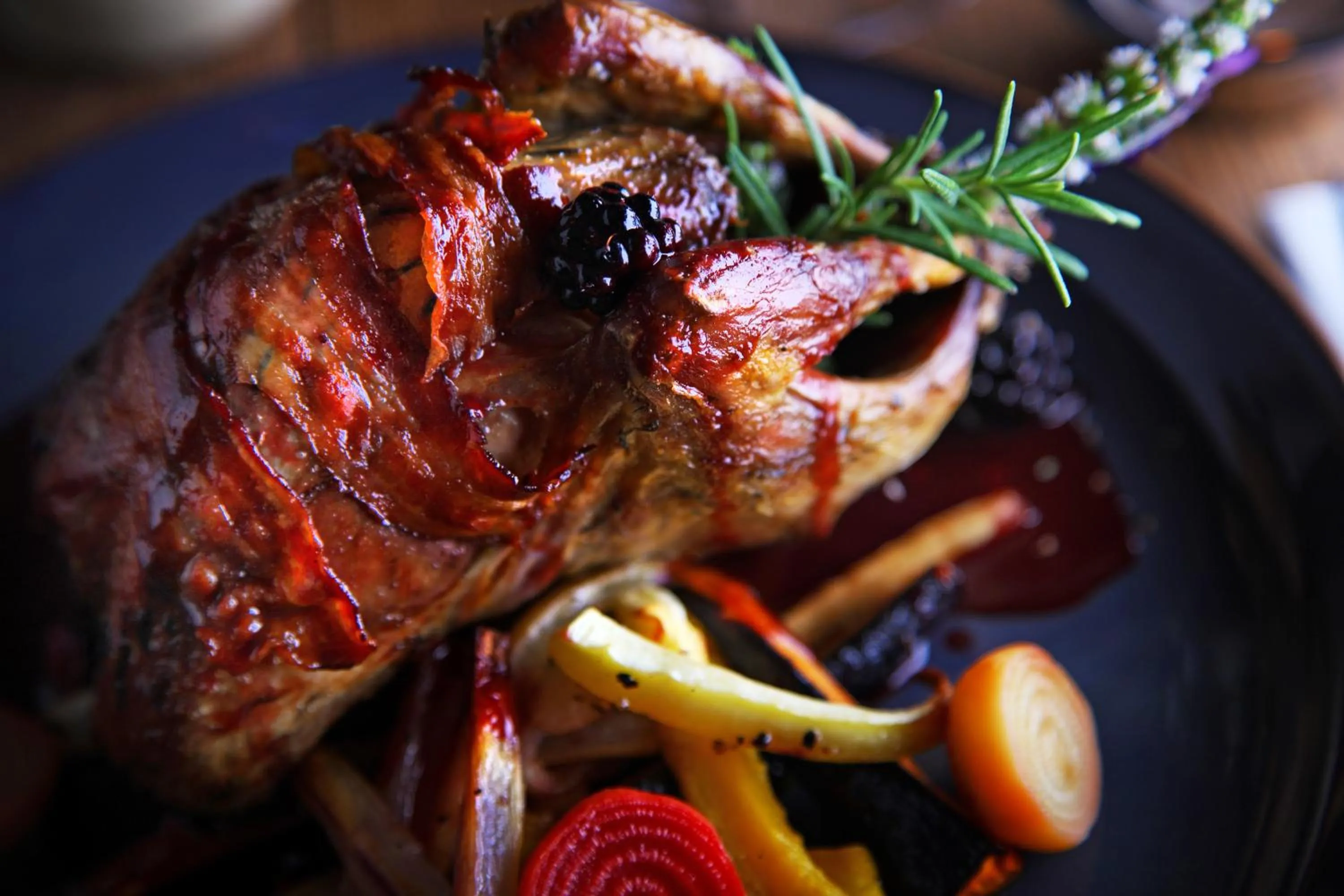 Dinner in The Plough Inn