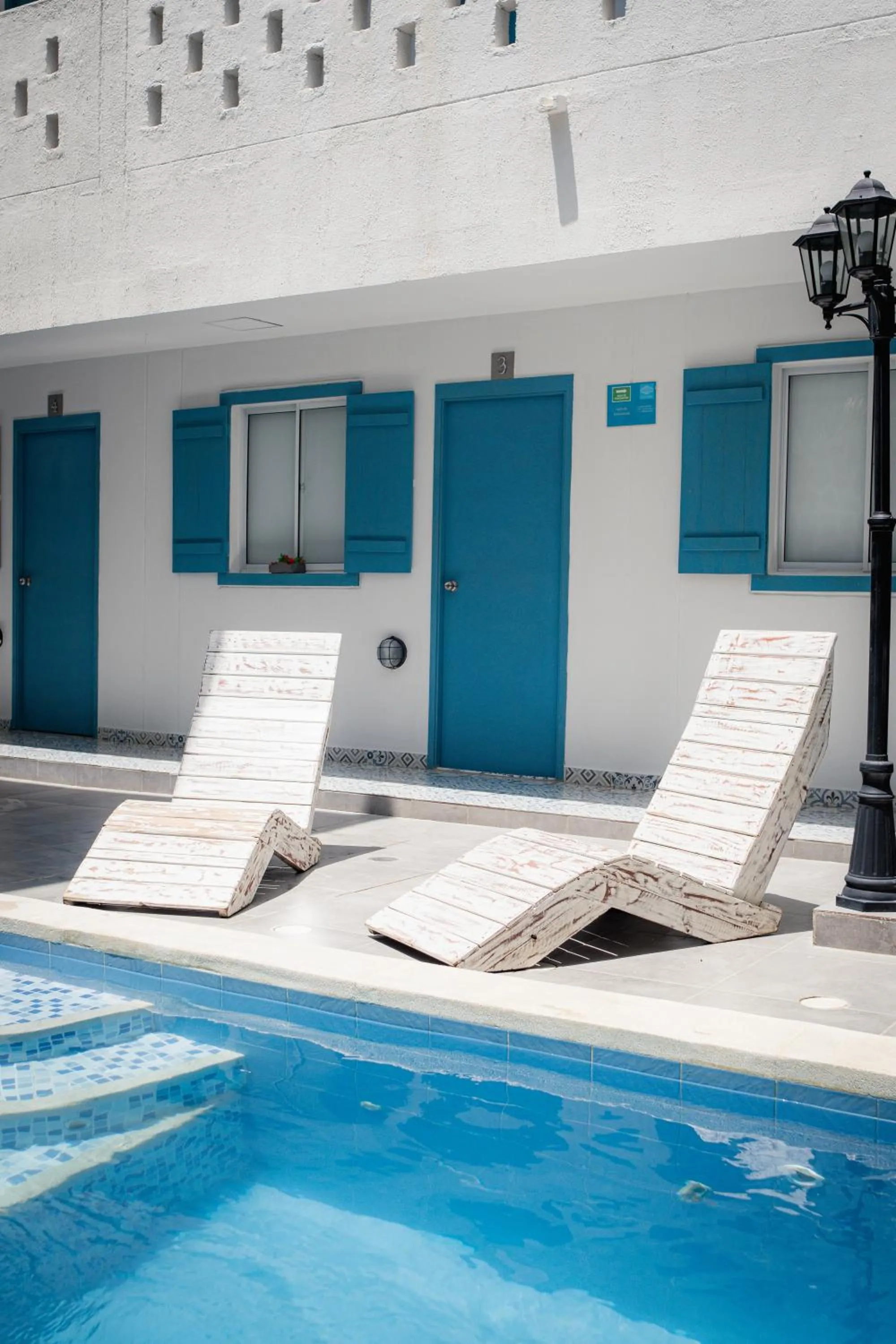 Swimming pool in Hotel ADAZ Mediterráneo