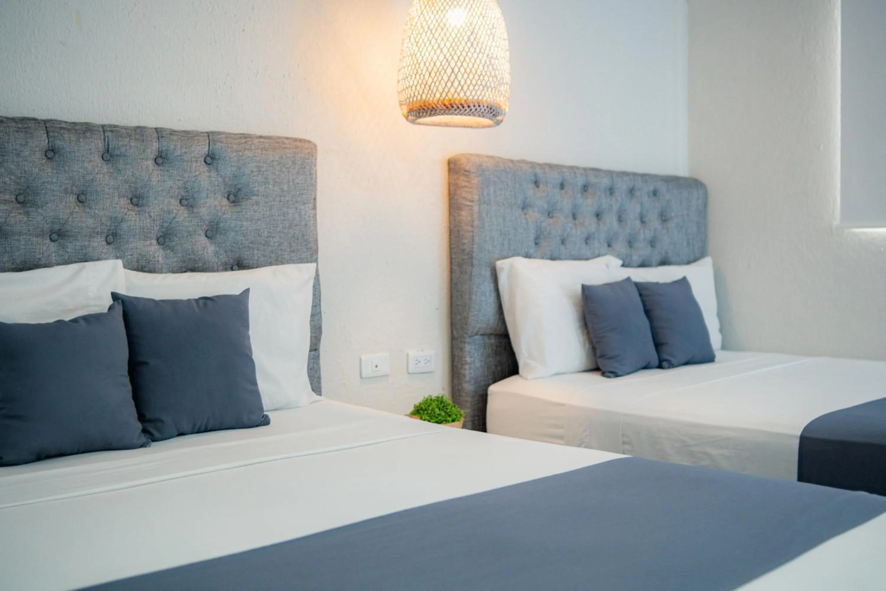 Bed in Hotel ADAZ Mediterráneo