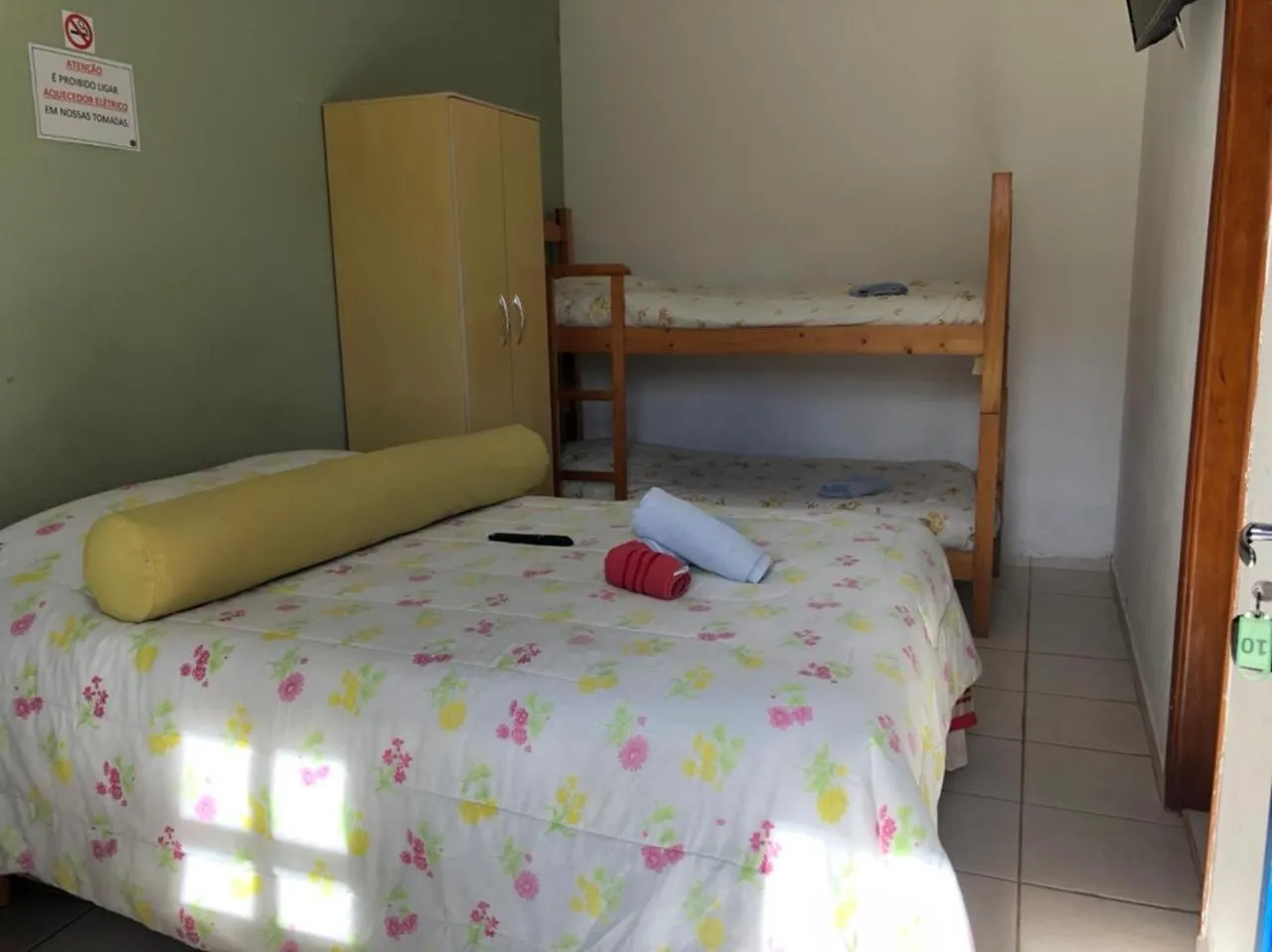 Bed in Colinas Capivari Suites