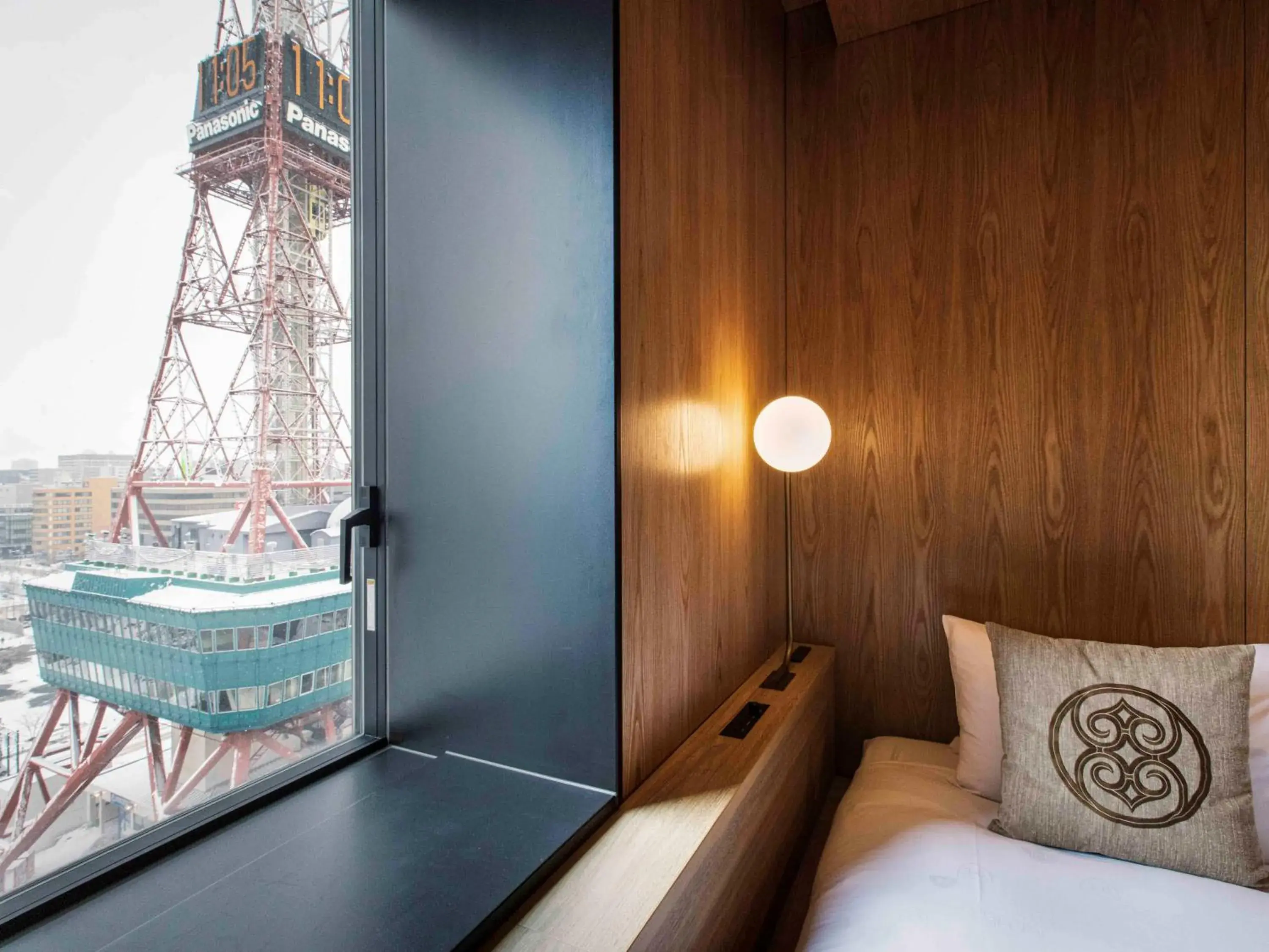 Superior Double Room with Tower View with Shower Booth - Cabin Floor in The Royal Park Canvas - Sapporo Odori Park Superior Double Room with Tower View with Shower Booth - Cabin Floor in The Royal Park Canvas - Sapporo Odori Park