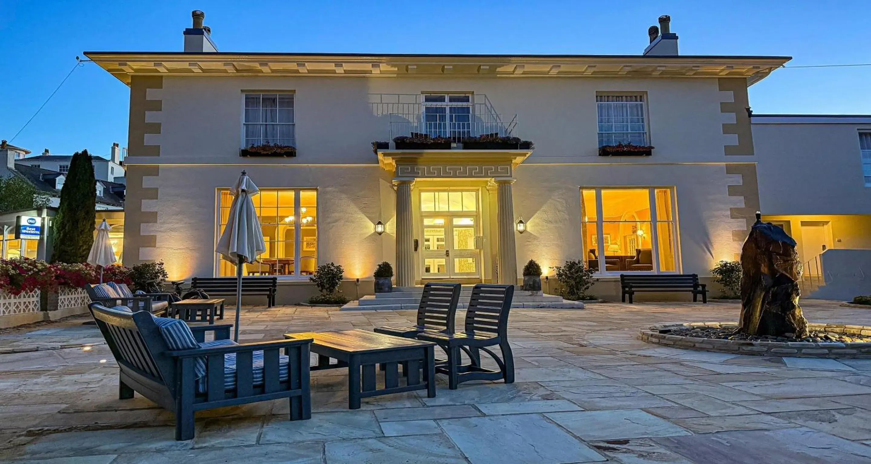 Property building in Best Western Hotel de Havelet Property building in Best Western Hotel de Havelet