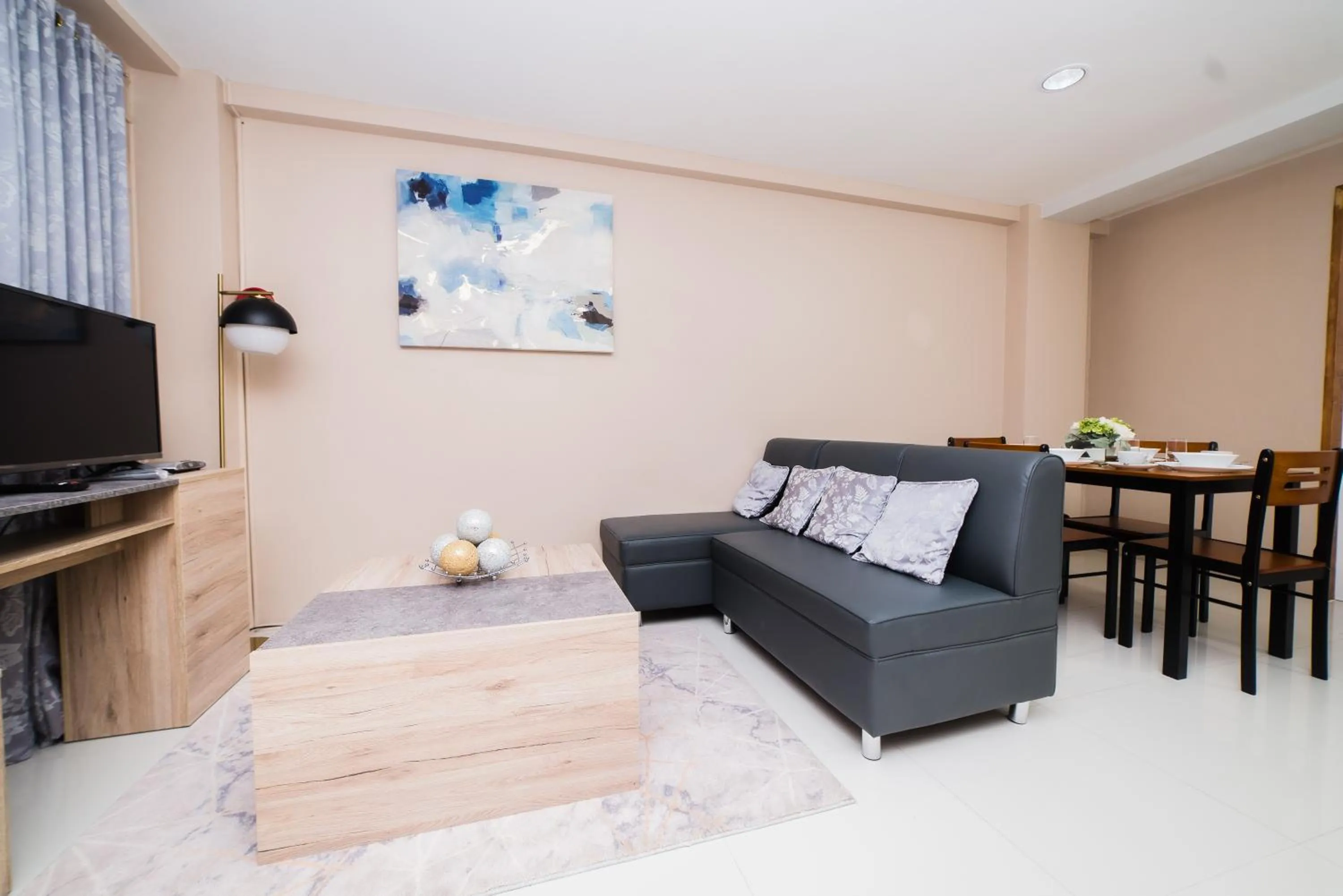 Living room in JSB Suites