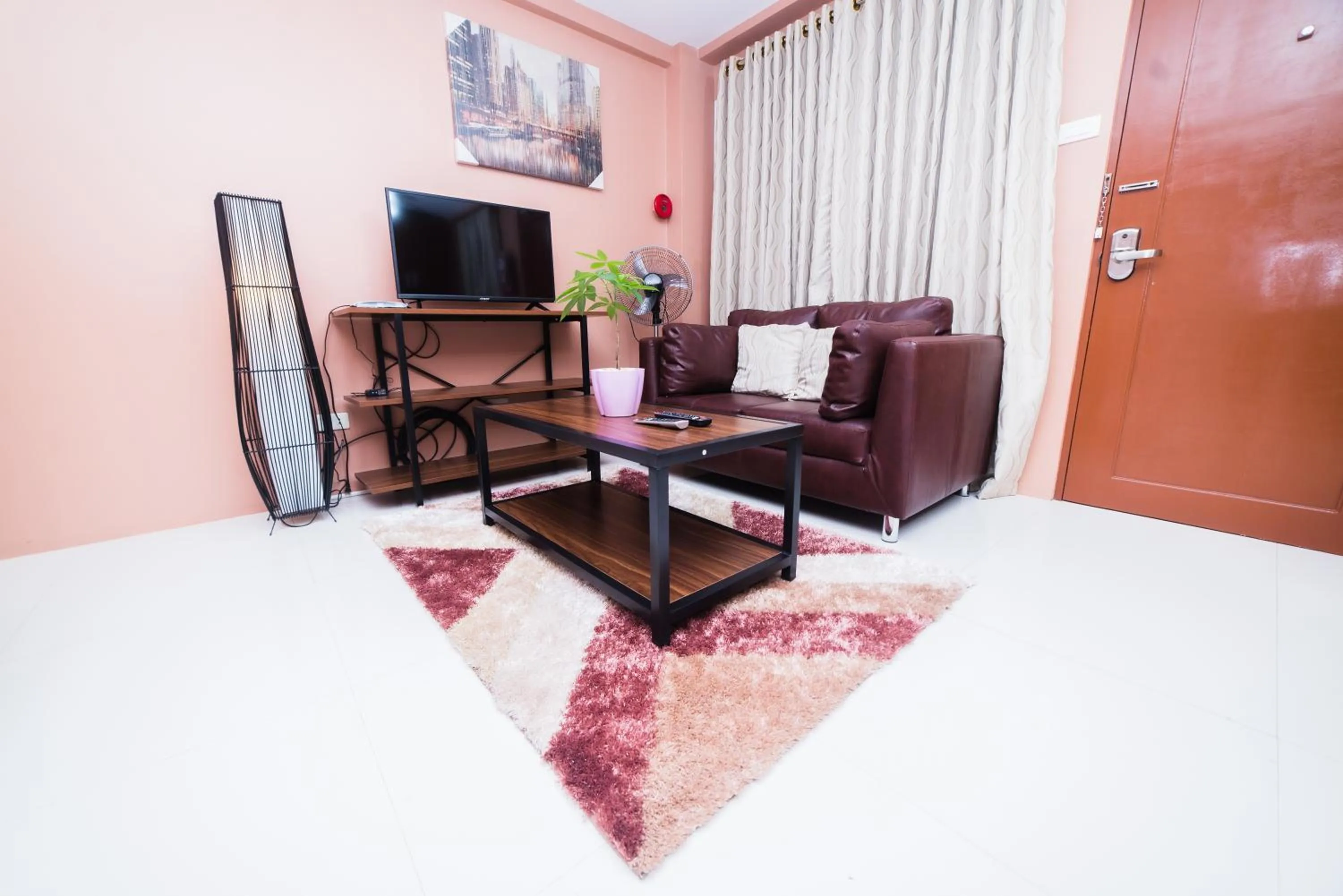 Living room in JSB Suites