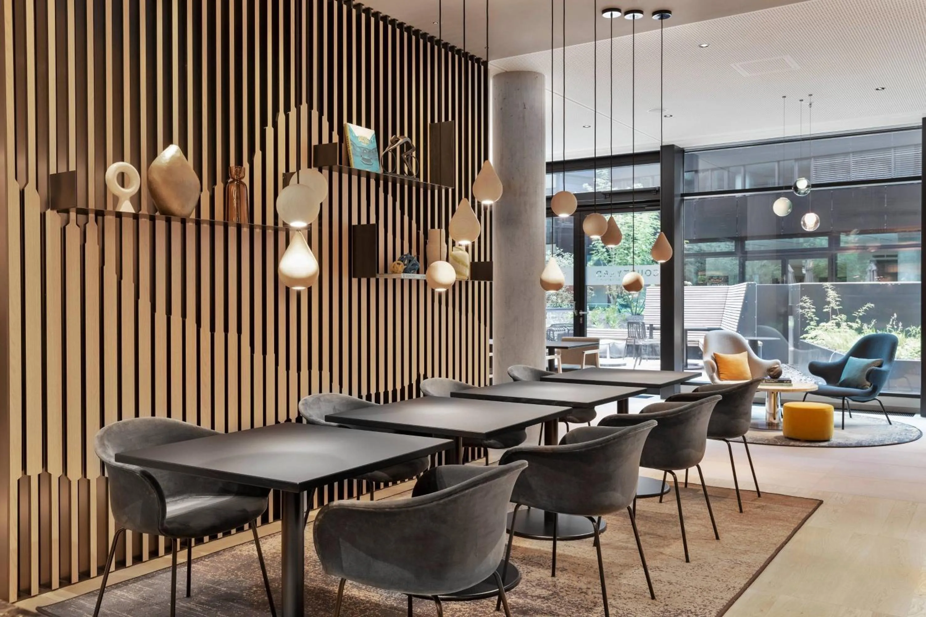 Lobby or reception in Courtyard by Marriott Freiburg