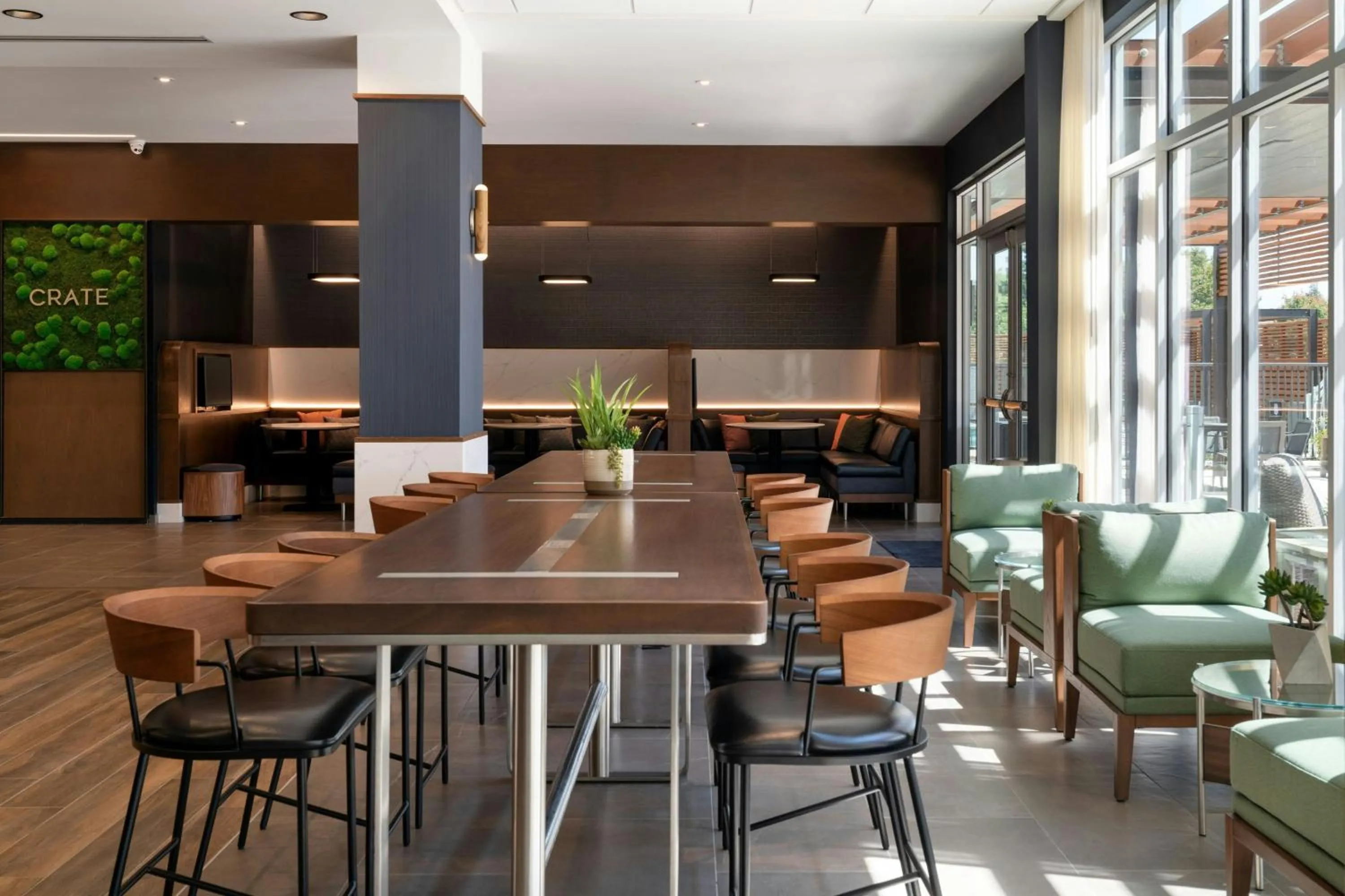 Lobby or reception in Courtyard by Marriott Fresno Clovis