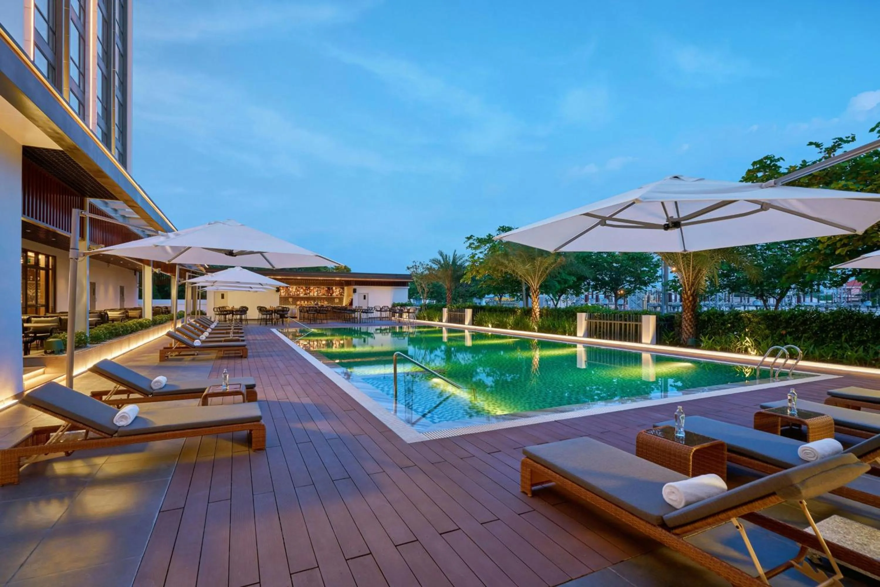 Swimming pool in Fairfield by Marriott South Binh Duong