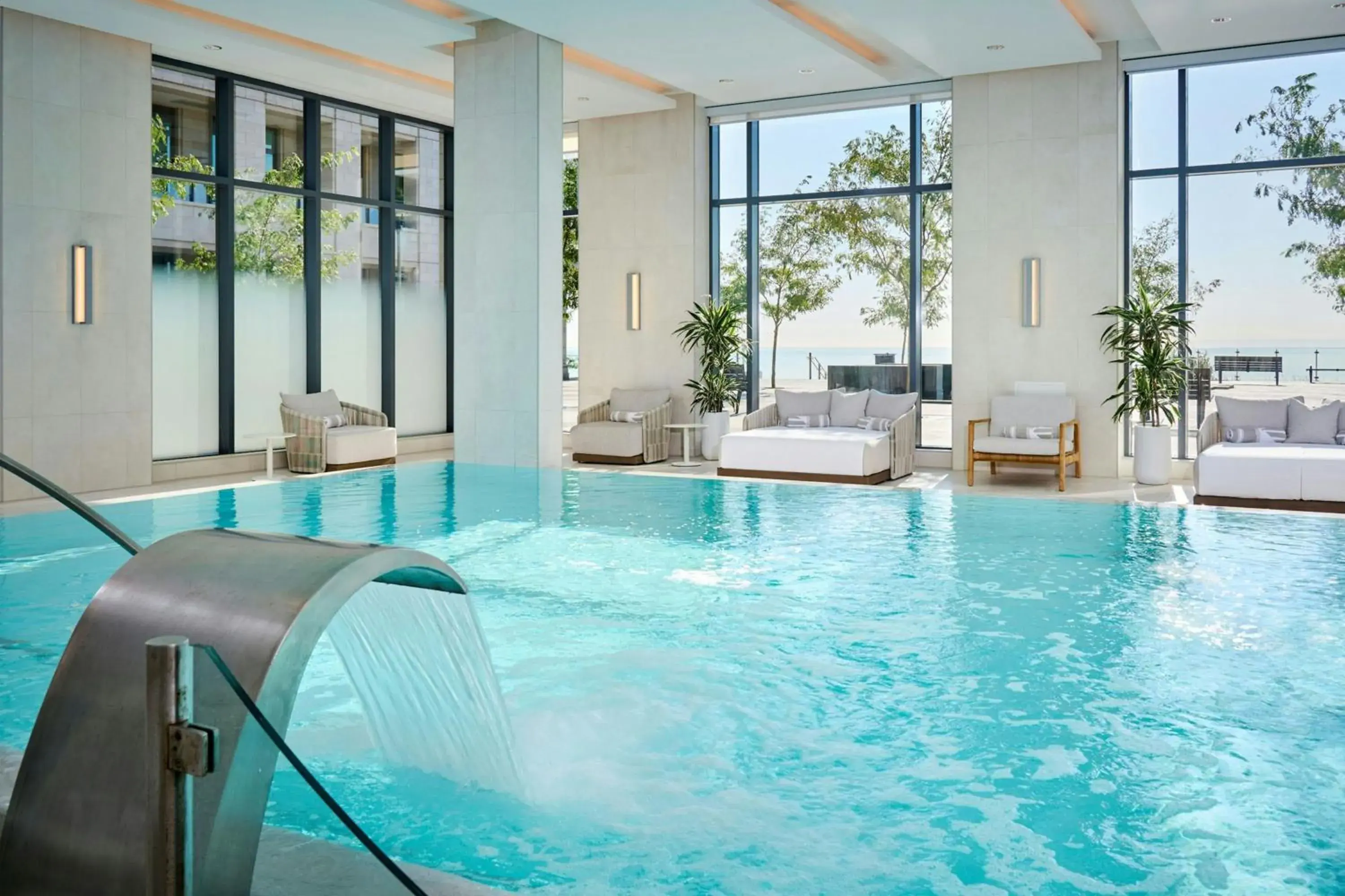 Swimming pool in The Pearle Hotel & Spa, Autograph Collection Swimming pool in The Pearle Hotel & Spa, Autograph Collection