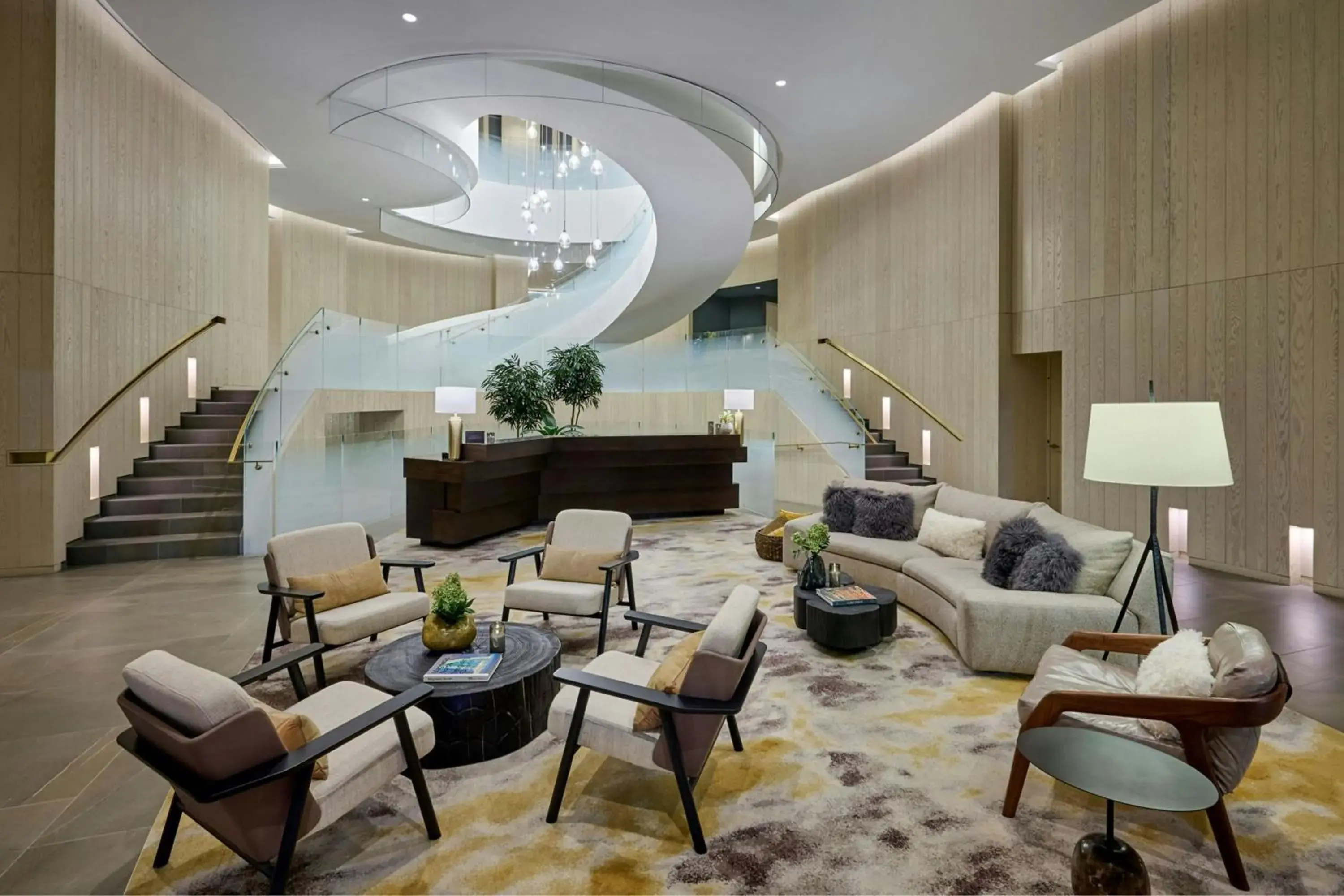 Lobby or reception in The Pearle Hotel & Spa, Autograph Collection Lobby or reception in The Pearle Hotel & Spa, Autograph Collection