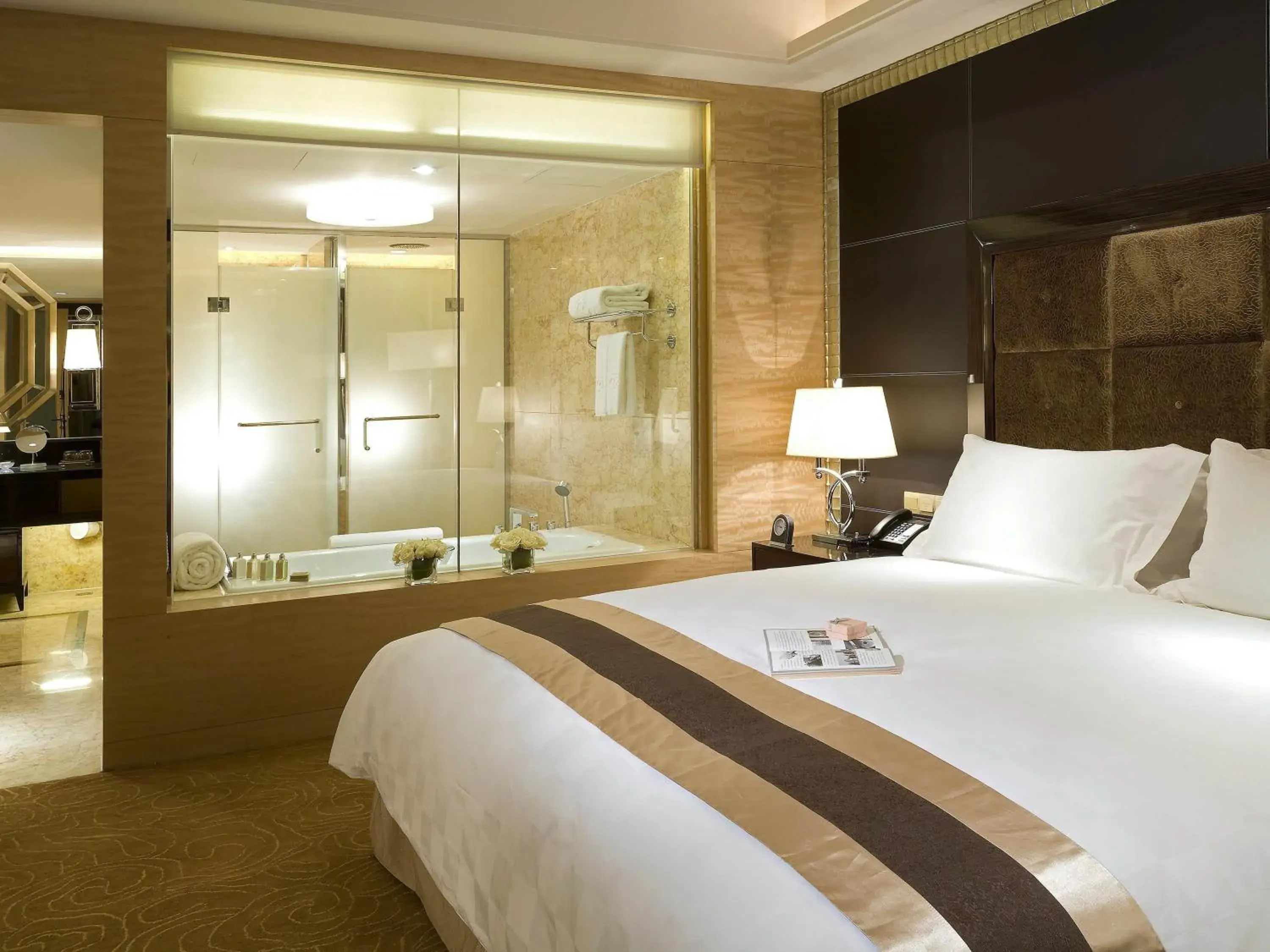 Bedroom, Bed in Sofitel Harbin Bedroom, Bed in Sofitel Harbin