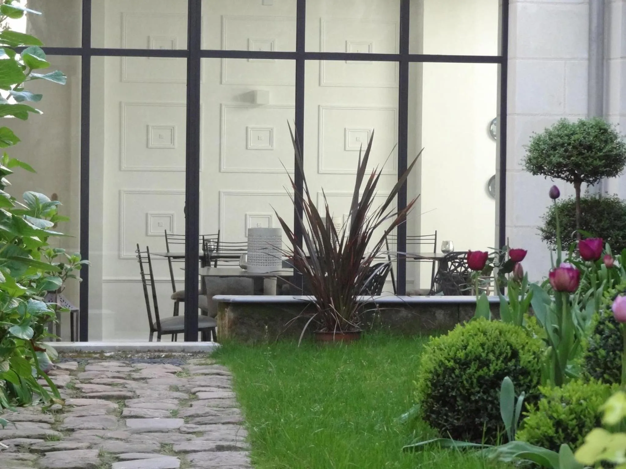 Garden view in BULLES DE LOIRE