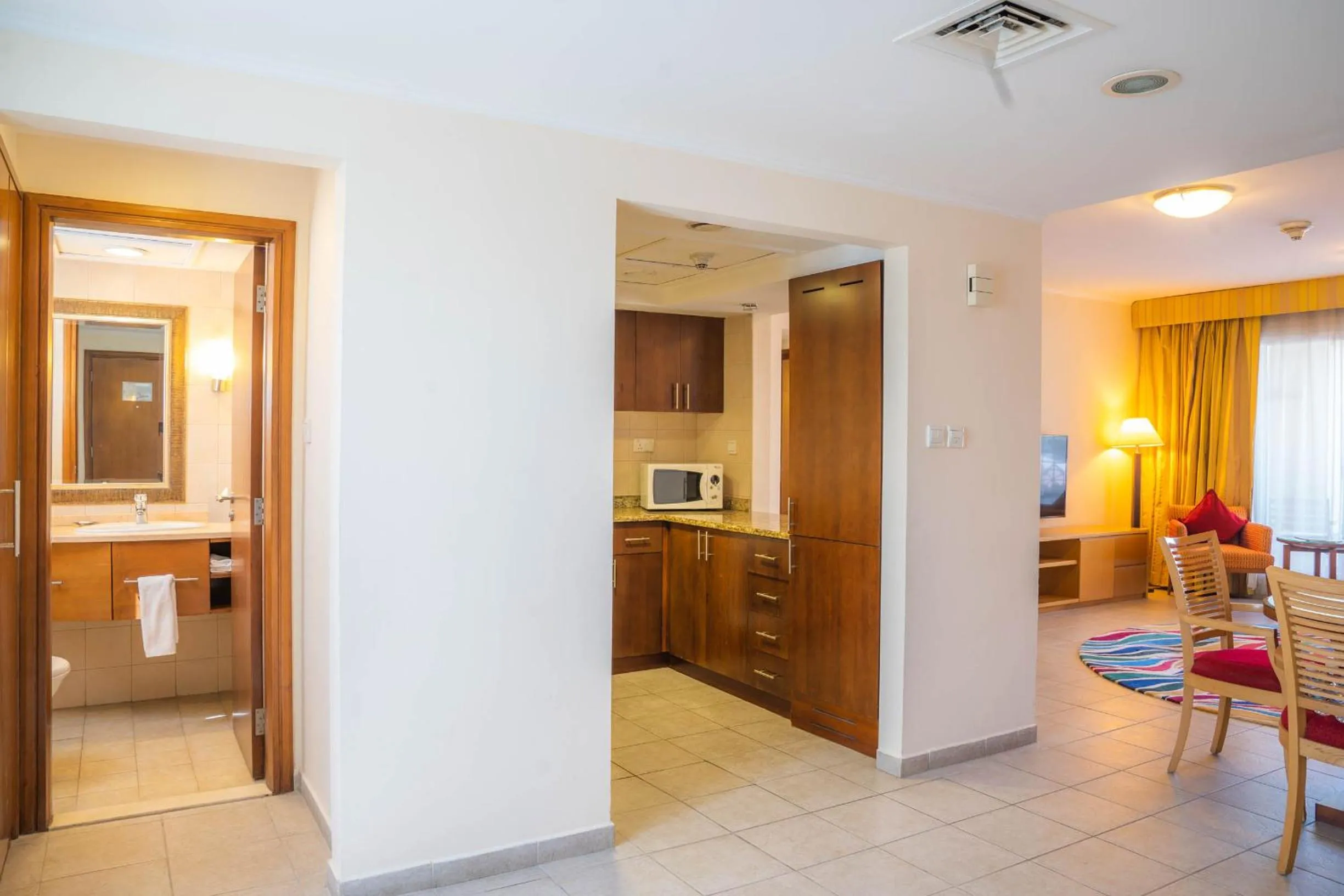 Living room in Copthorne Lakeview Executive Apartments Dubai, Green Community