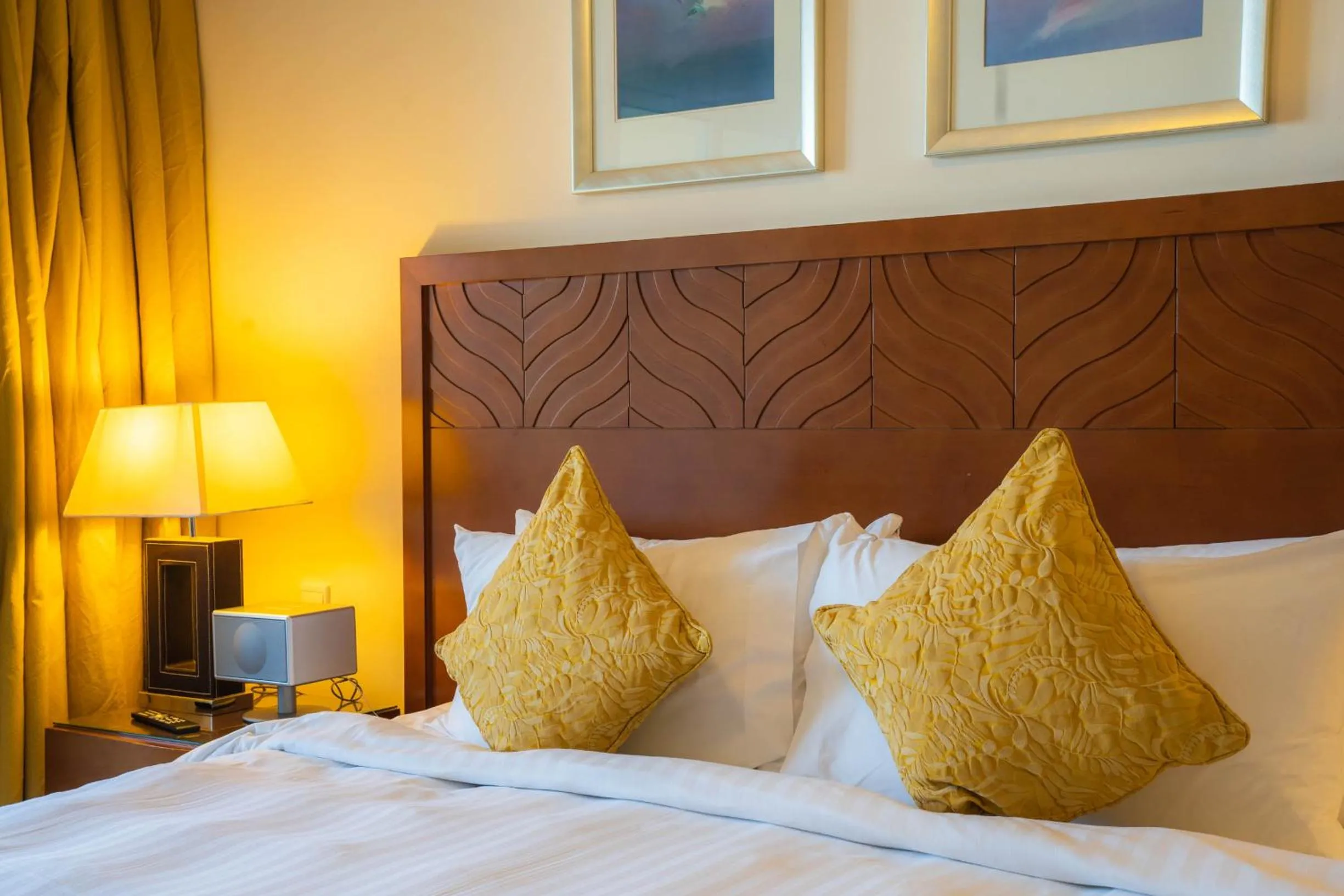 Bedroom, Bed in Copthorne Lakeview Executive Apartments Dubai, Green Community