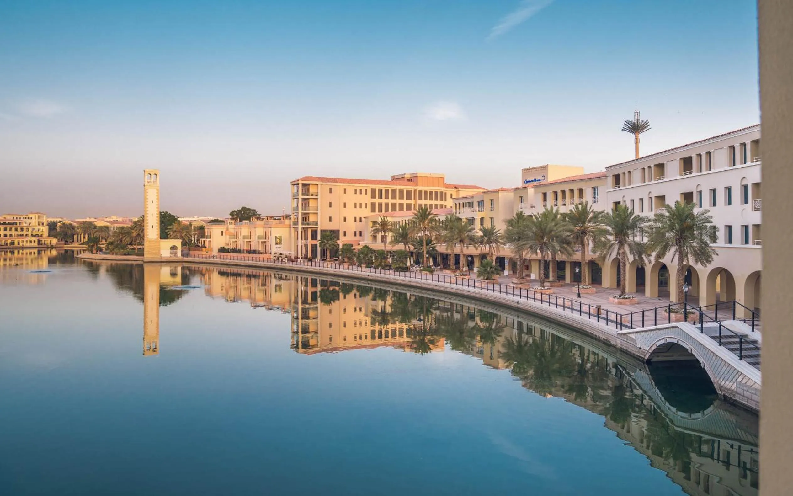 Sunset in Millennium Lakeview Residences