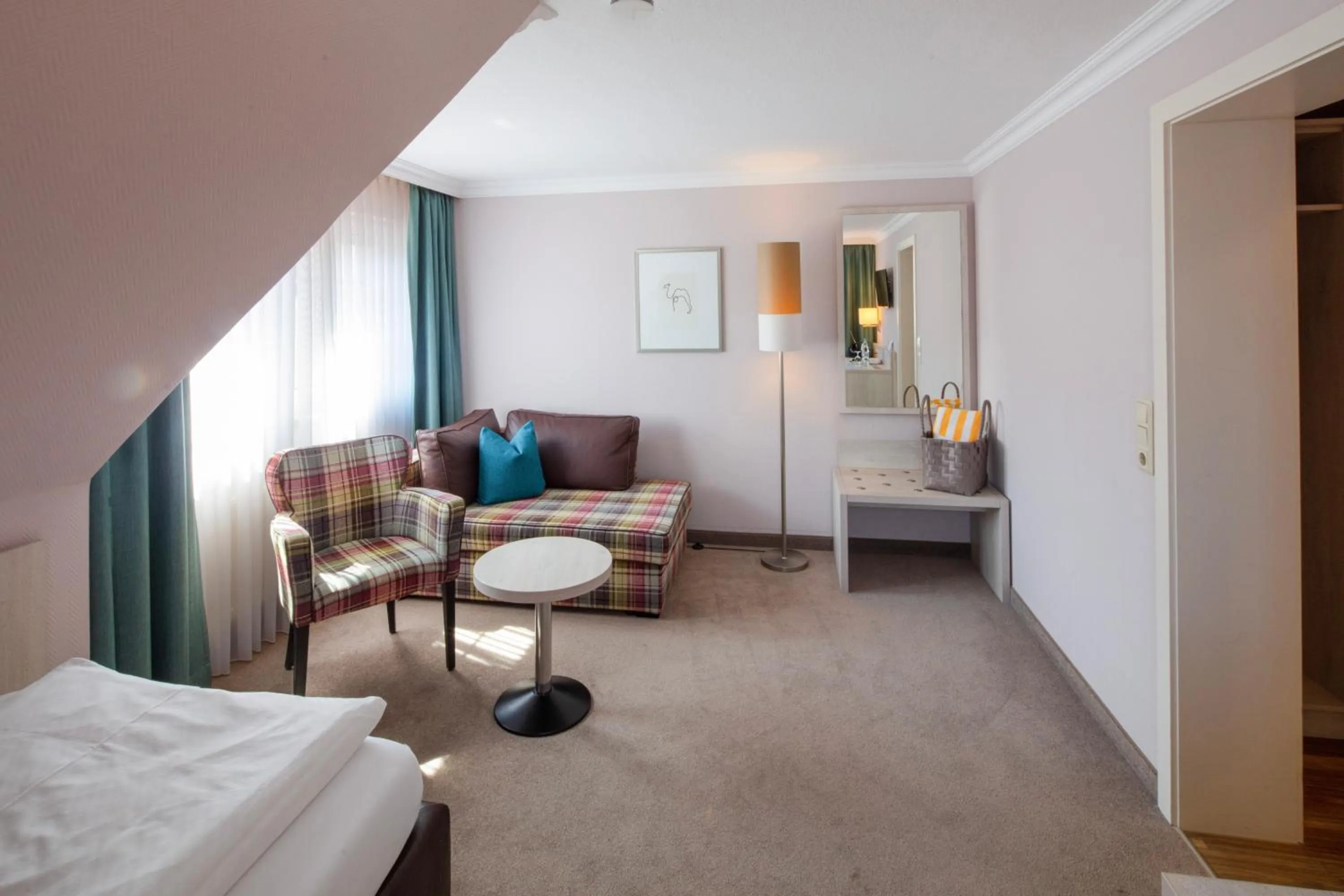 Bed in Hotel Braunschweiger Hof