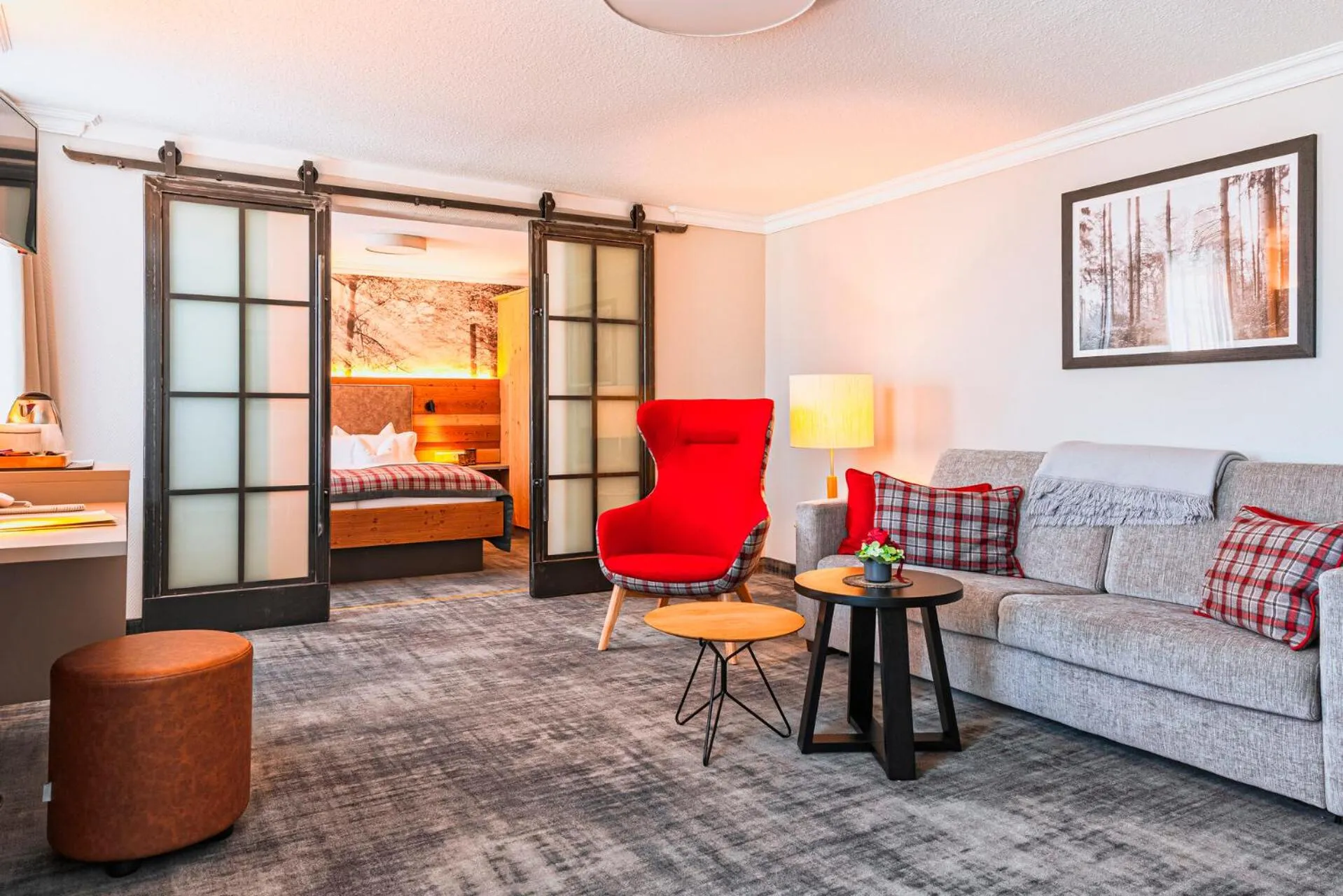 Living room in Hotel Braunschweiger Hof