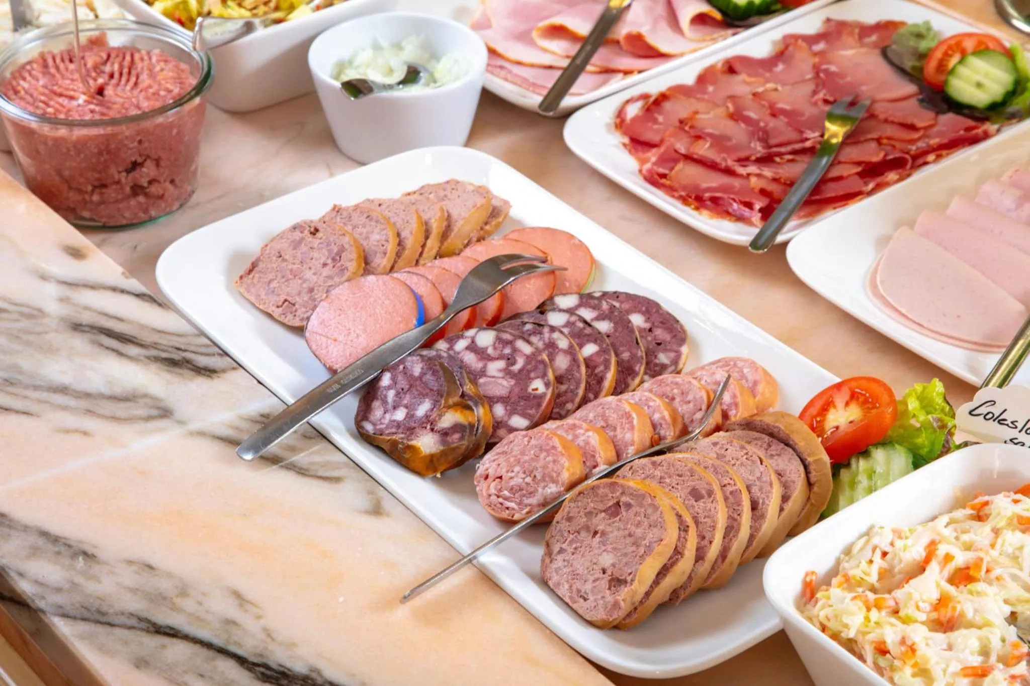 Buffet breakfast in Hotel Braunschweiger Hof