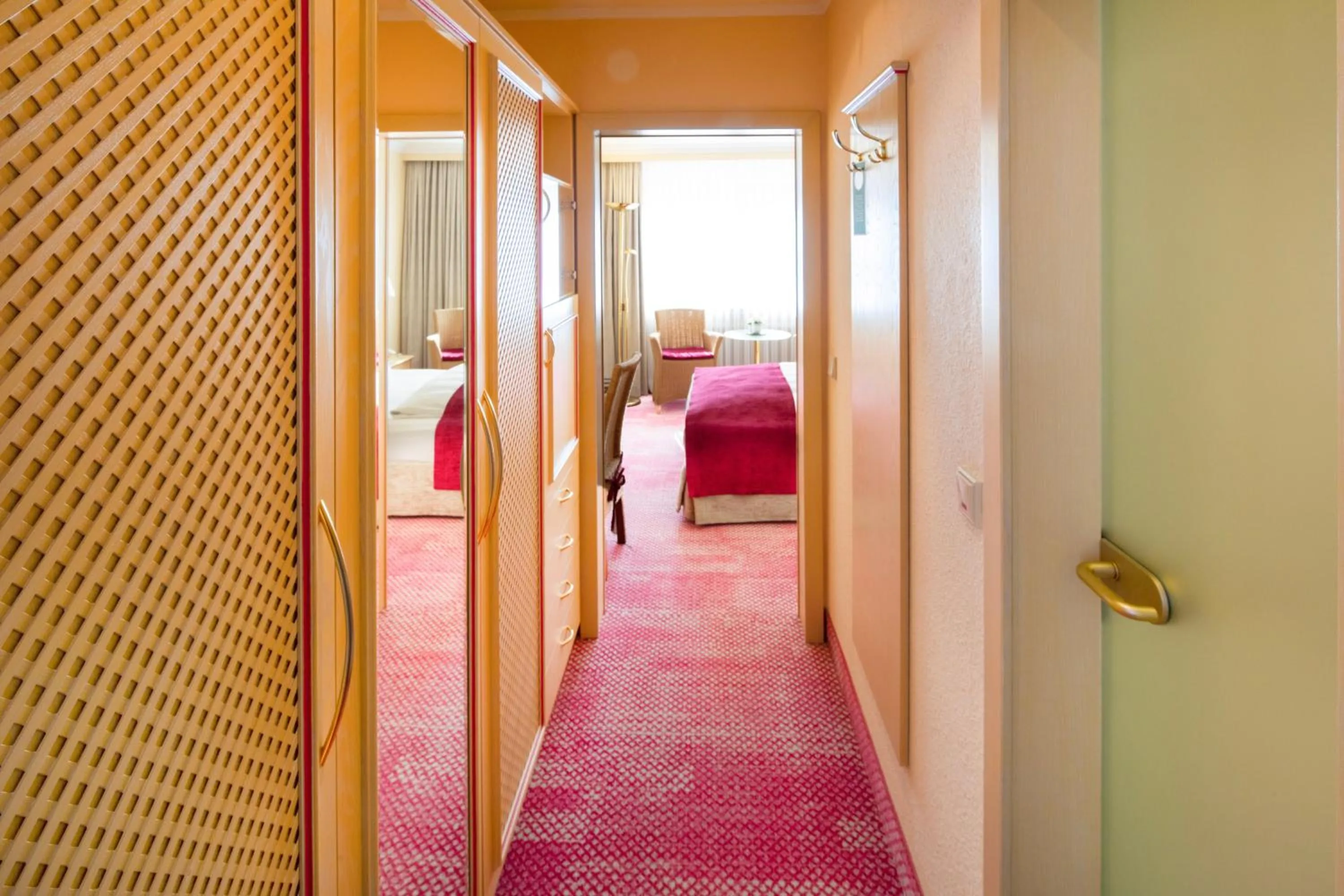 Bed in Hotel Braunschweiger Hof