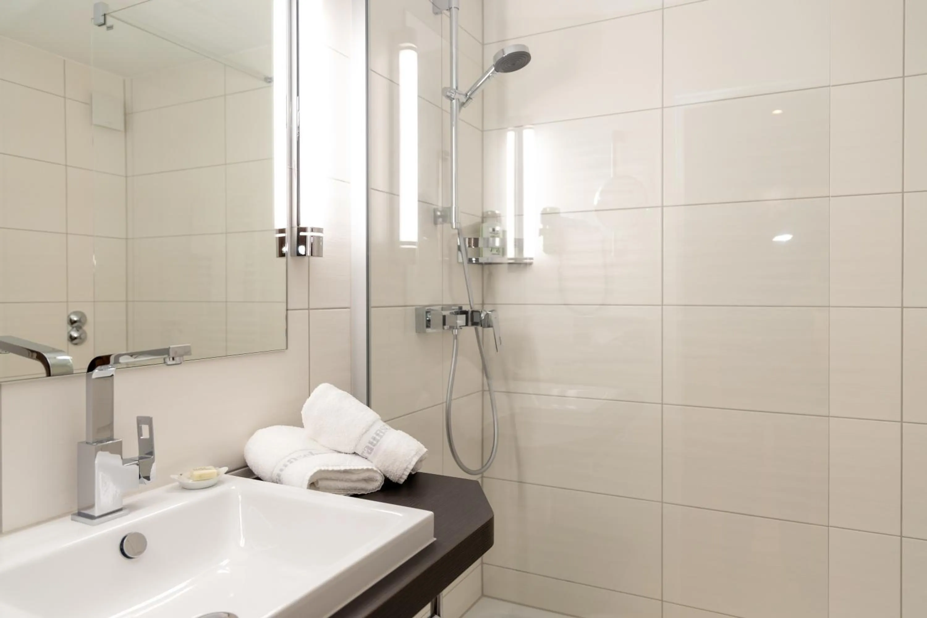 Shower in Hotel Braunschweiger Hof