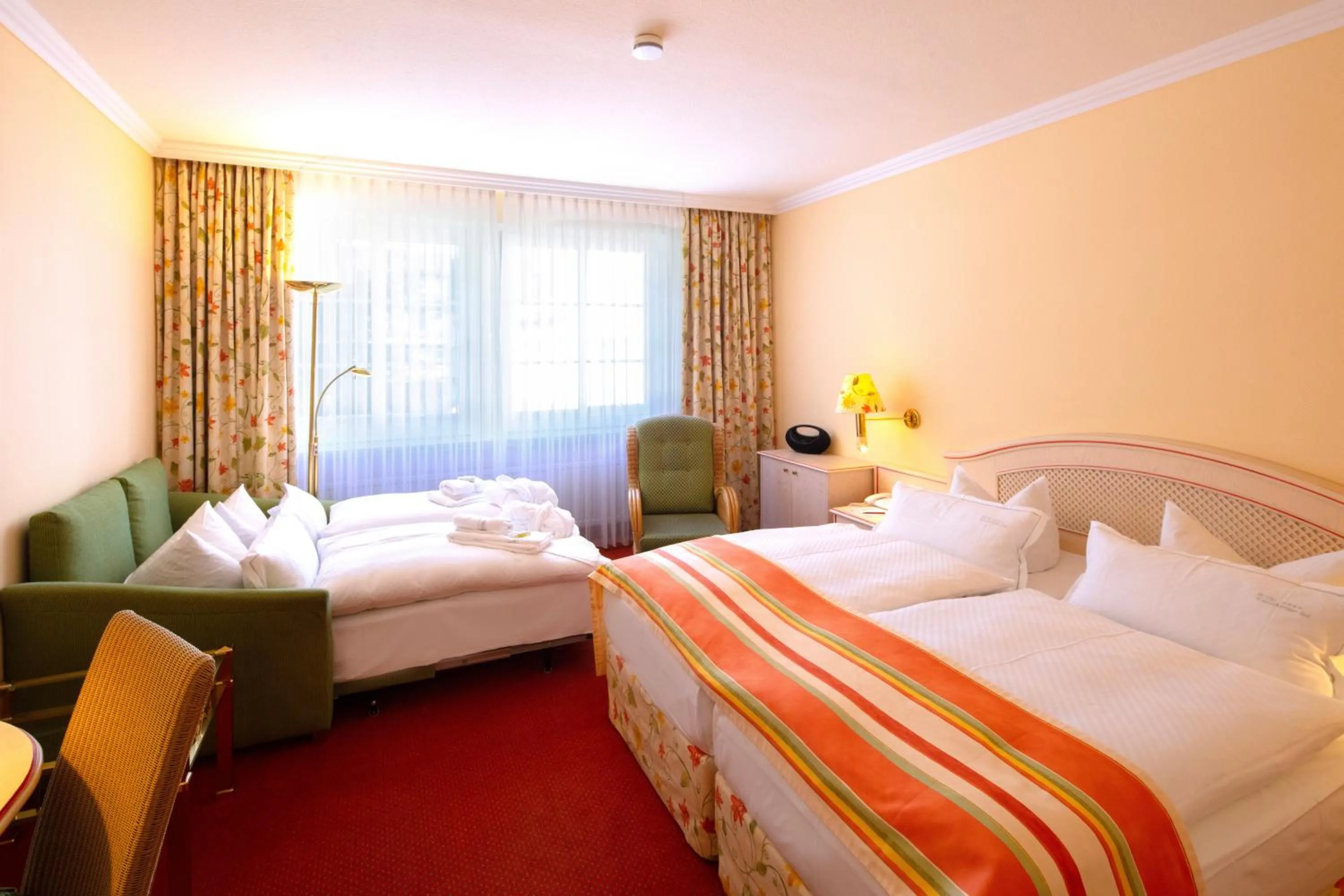 Bed in Hotel Braunschweiger Hof