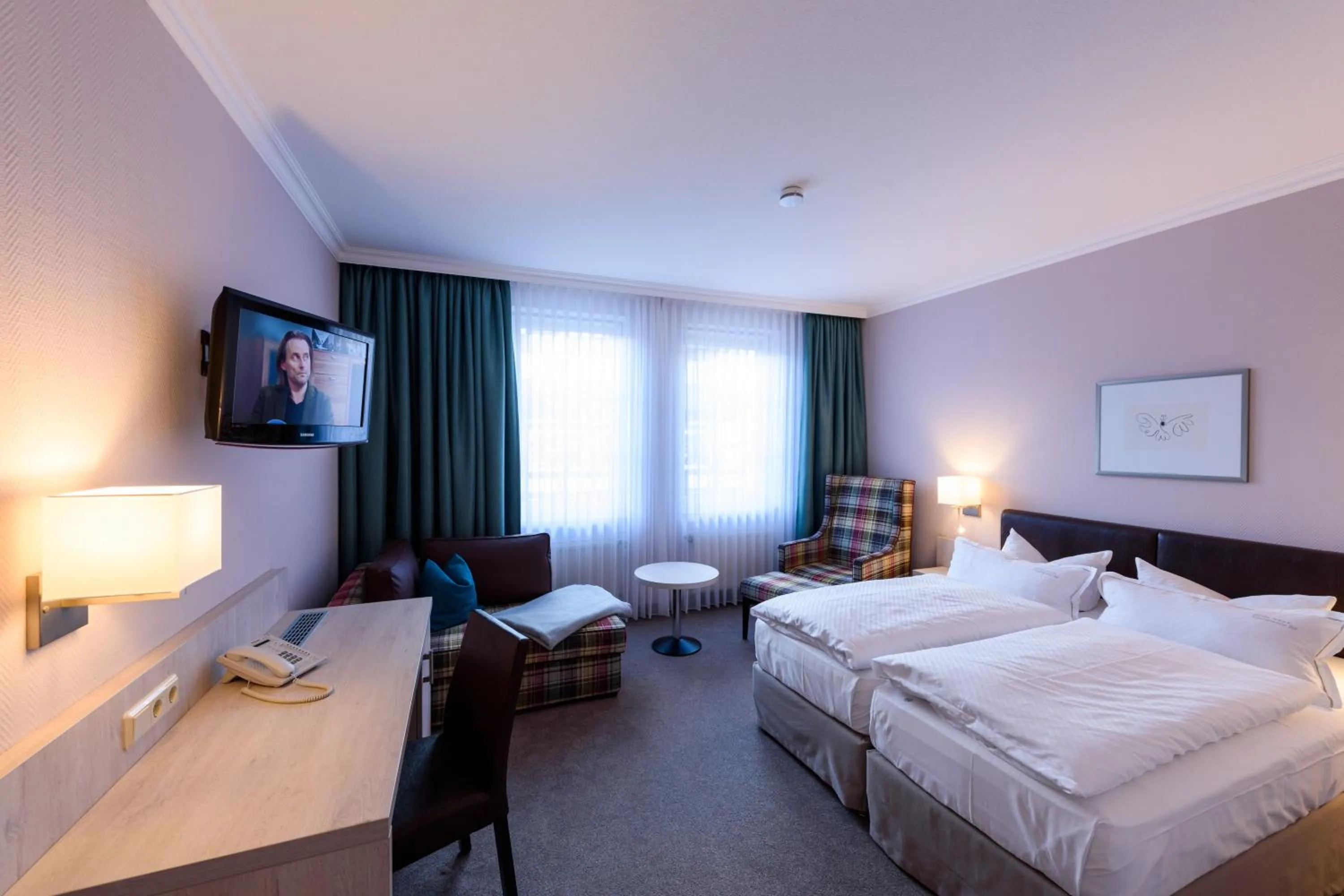 TV and multimedia, Bed in Hotel Braunschweiger Hof